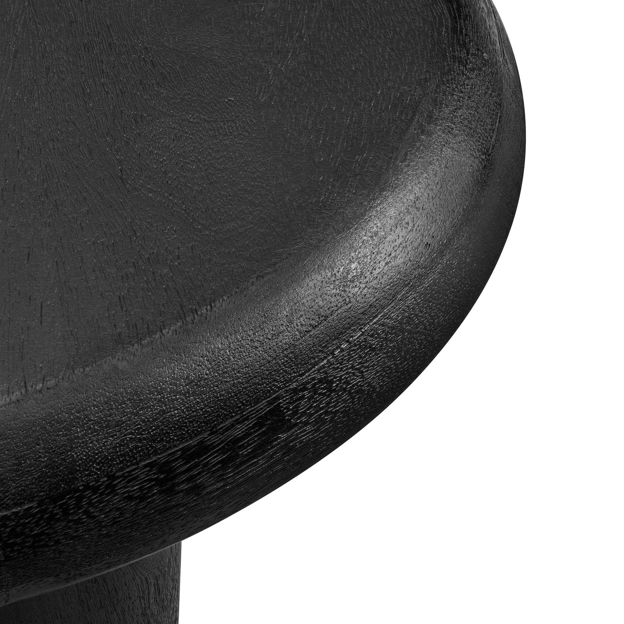 Modway Mavina Side Table, Black, large