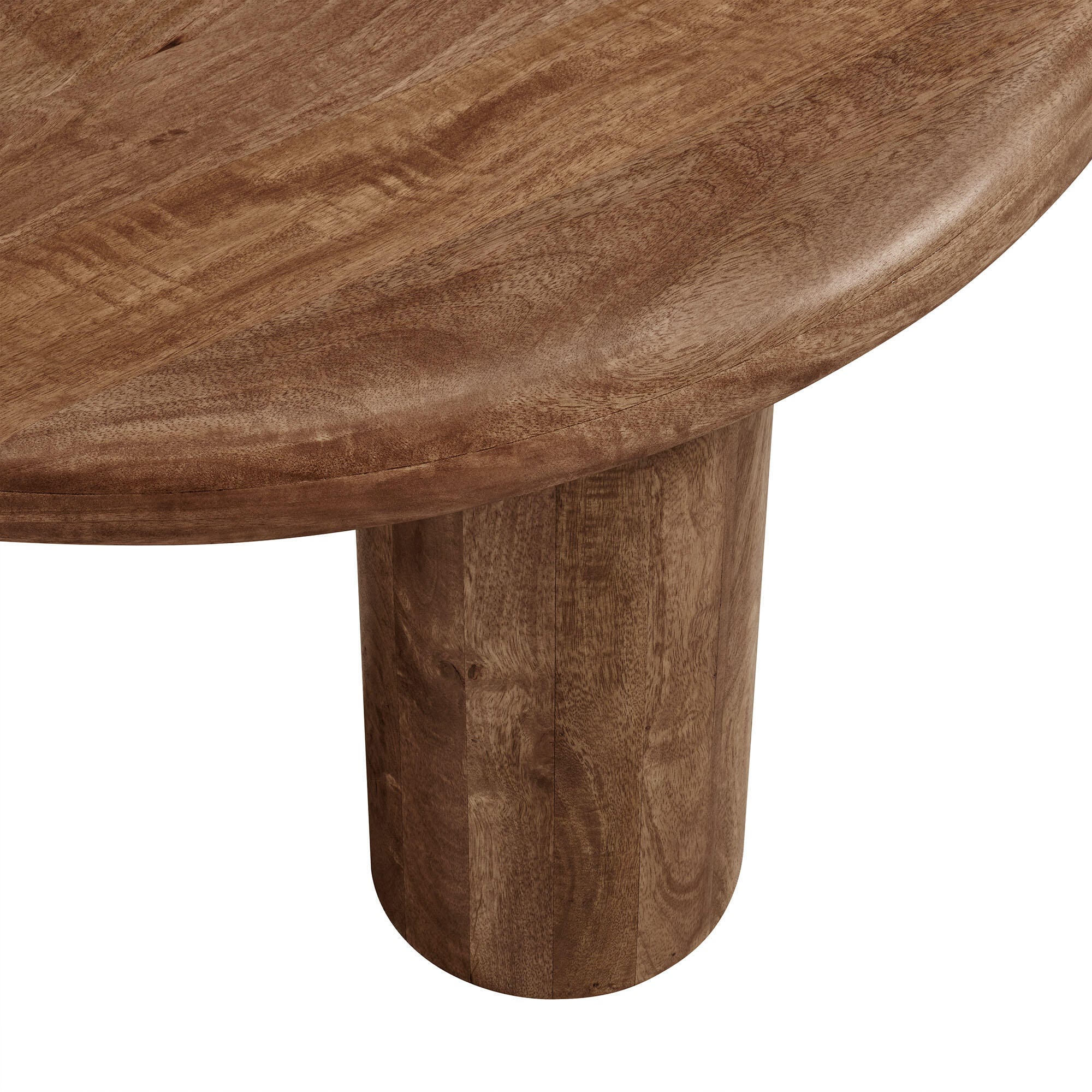 Modway Mavina Coffee Table, Walnut, large