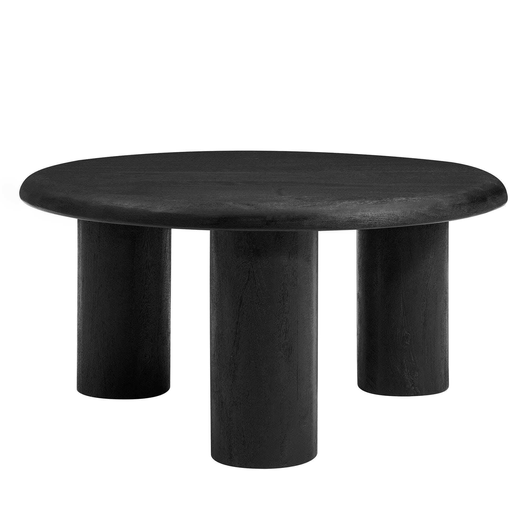 Modway Mavina Coffee Table, Black, large