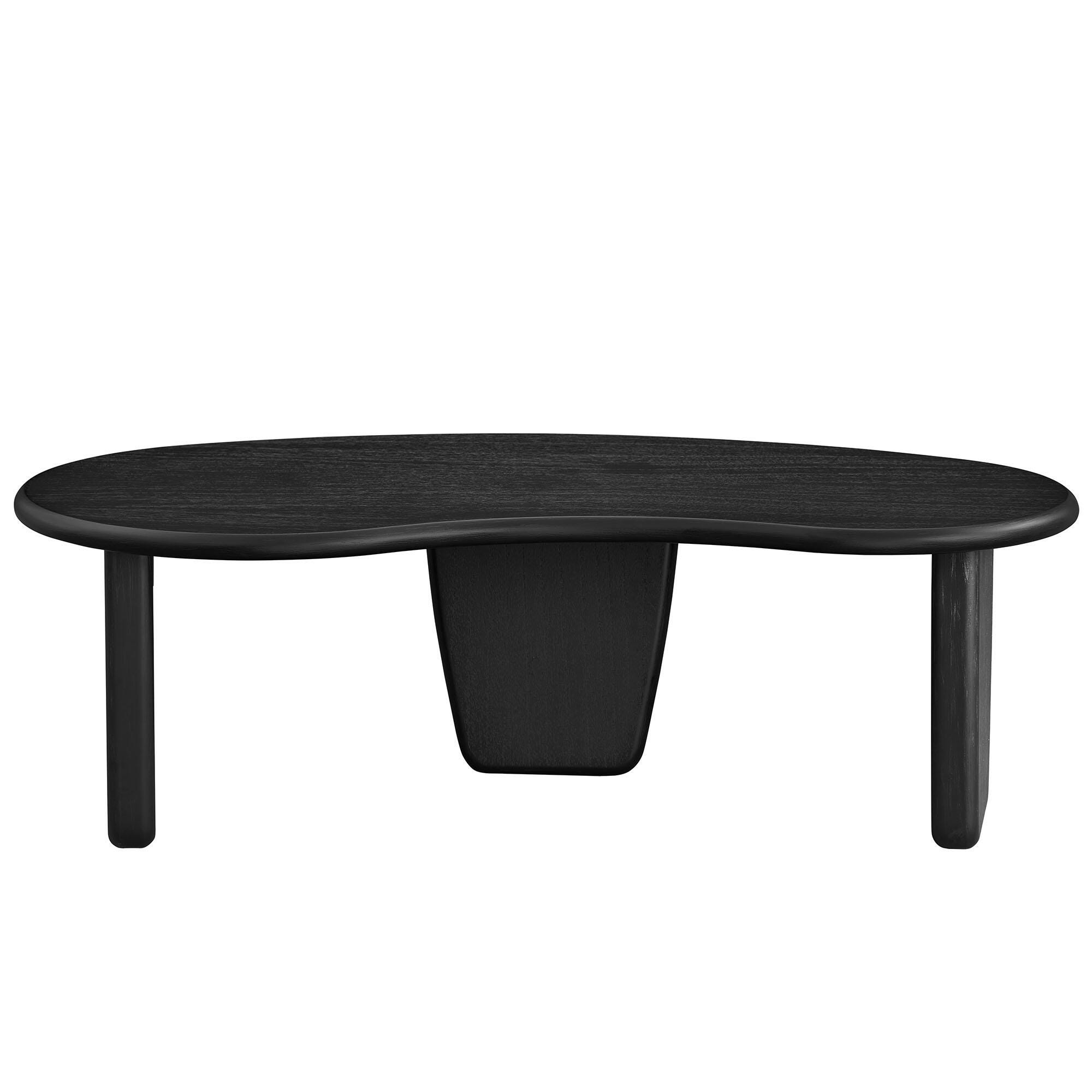 Modway Vetra Coffee Table, Black, large