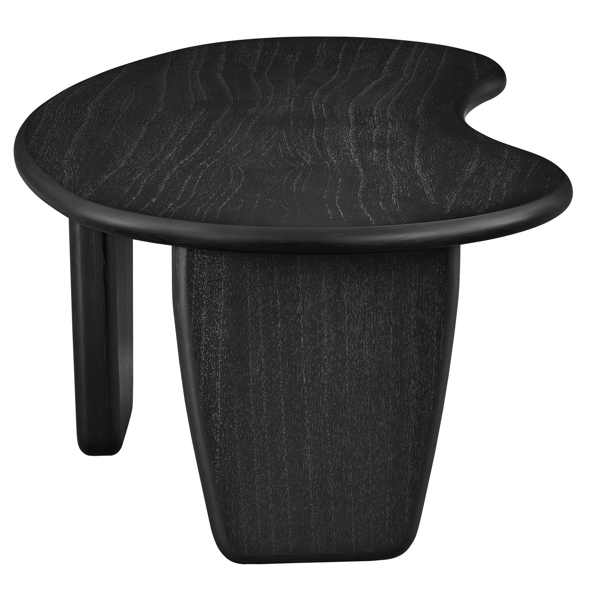 Modway Vetra Coffee Table, Black, large