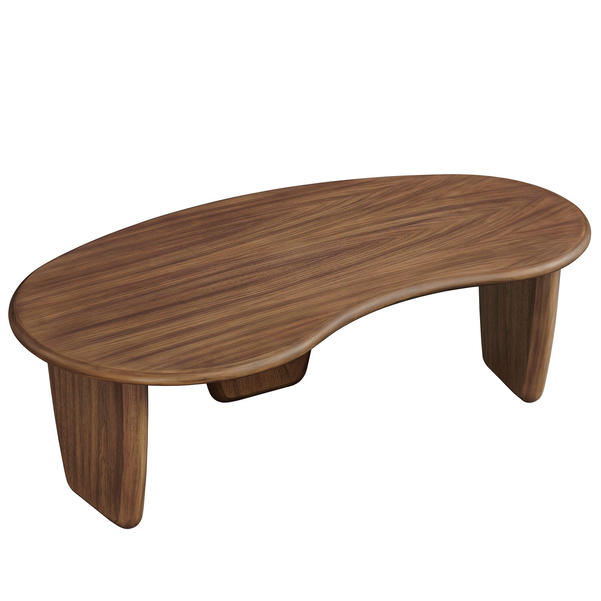 Modway Vetra Coffee Table, Walnut, large