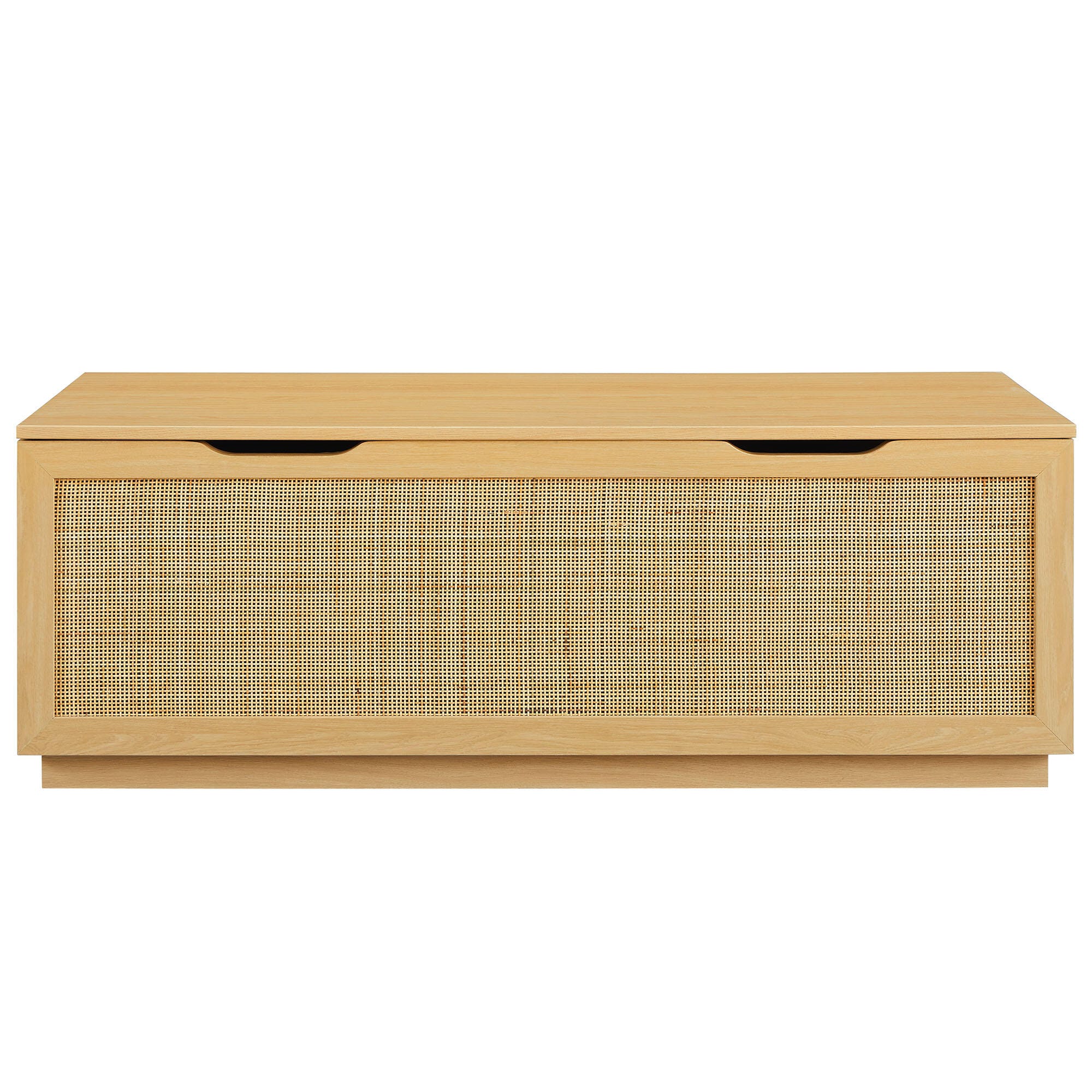 Modway Soma Storage Bench, Oak, large
