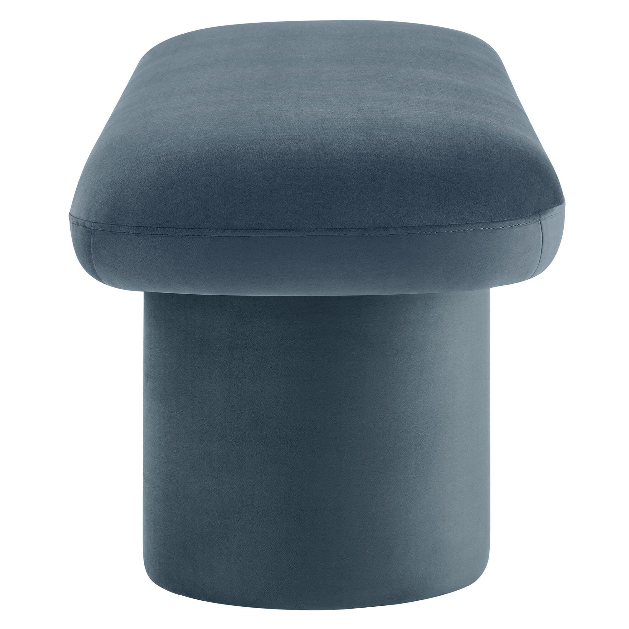 Modway Orla Bench, Cadet Blue, large
