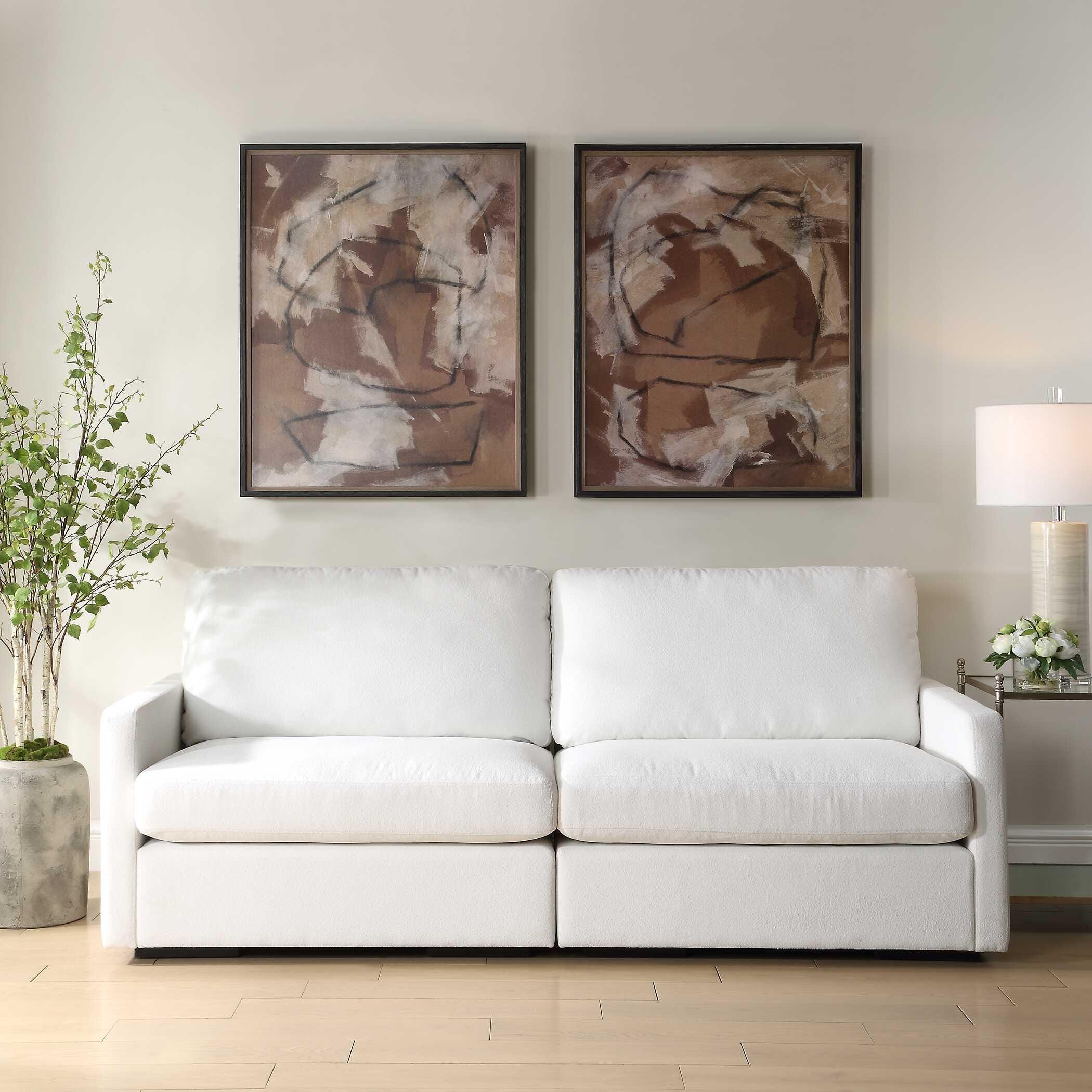 Uttermost Rush & Dash Wall Art 34" x 42" (Set of 2), , rollover