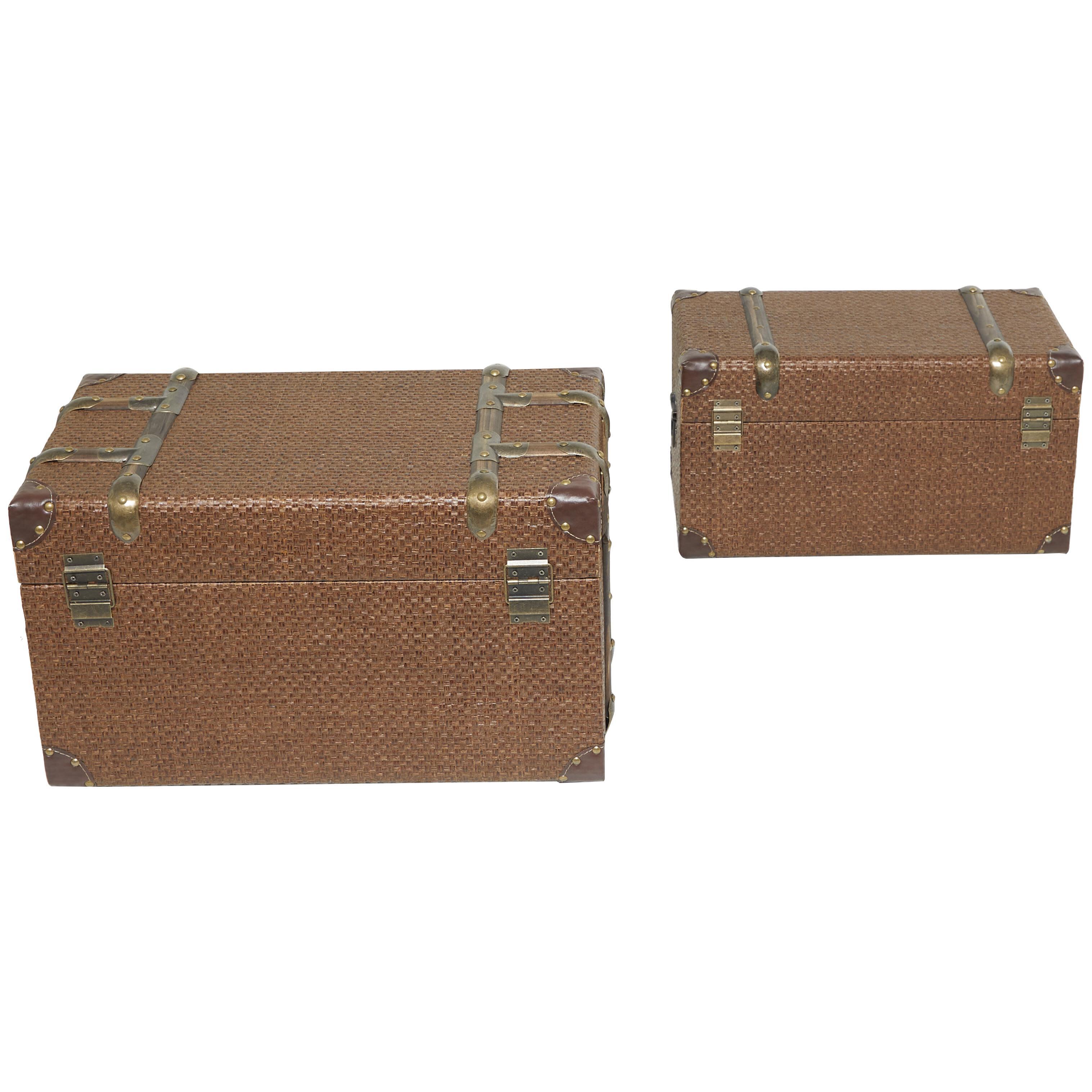 Bayberry Lane Decorative Trunk Box, , large