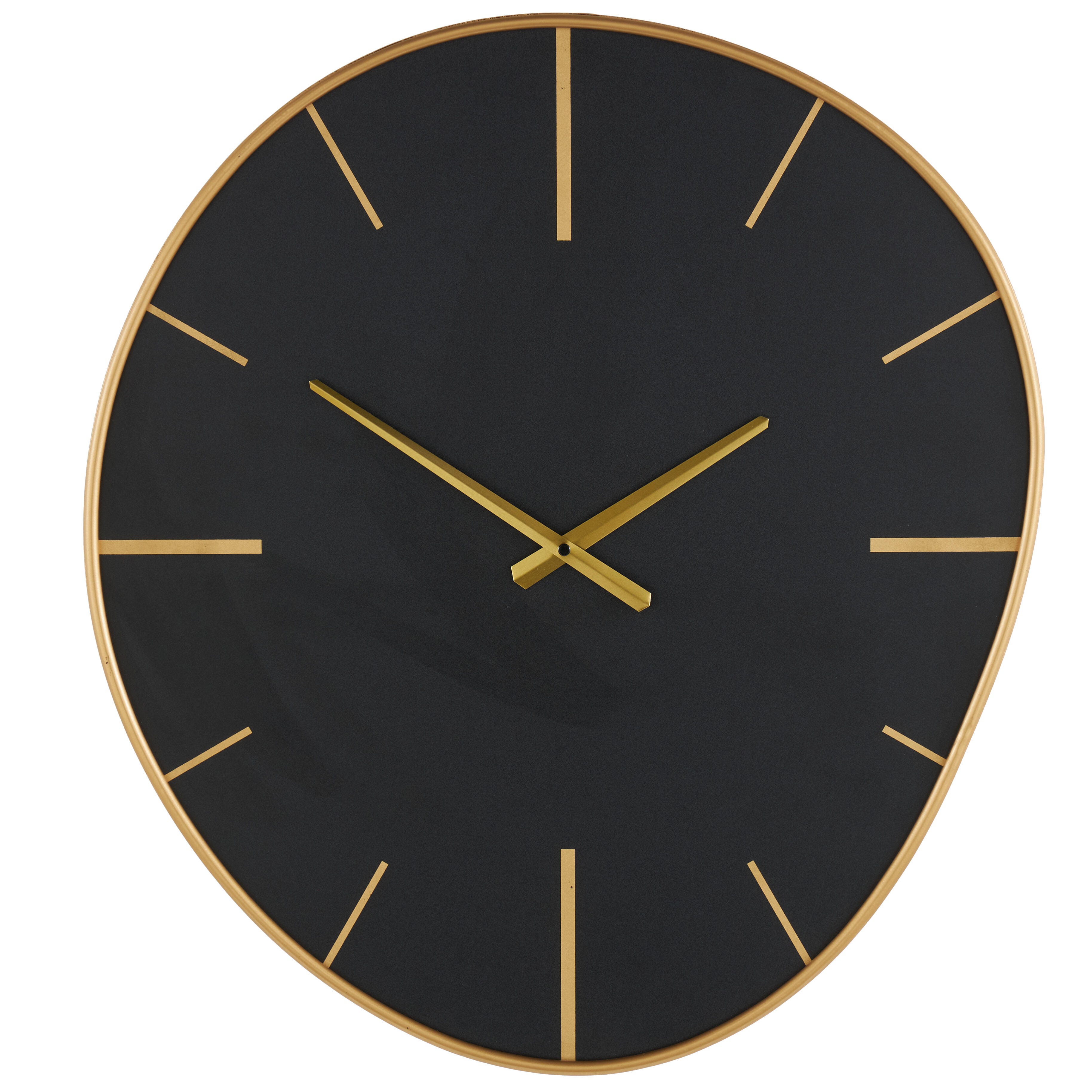Bayberry Lane Wavy Wall Clock, , large