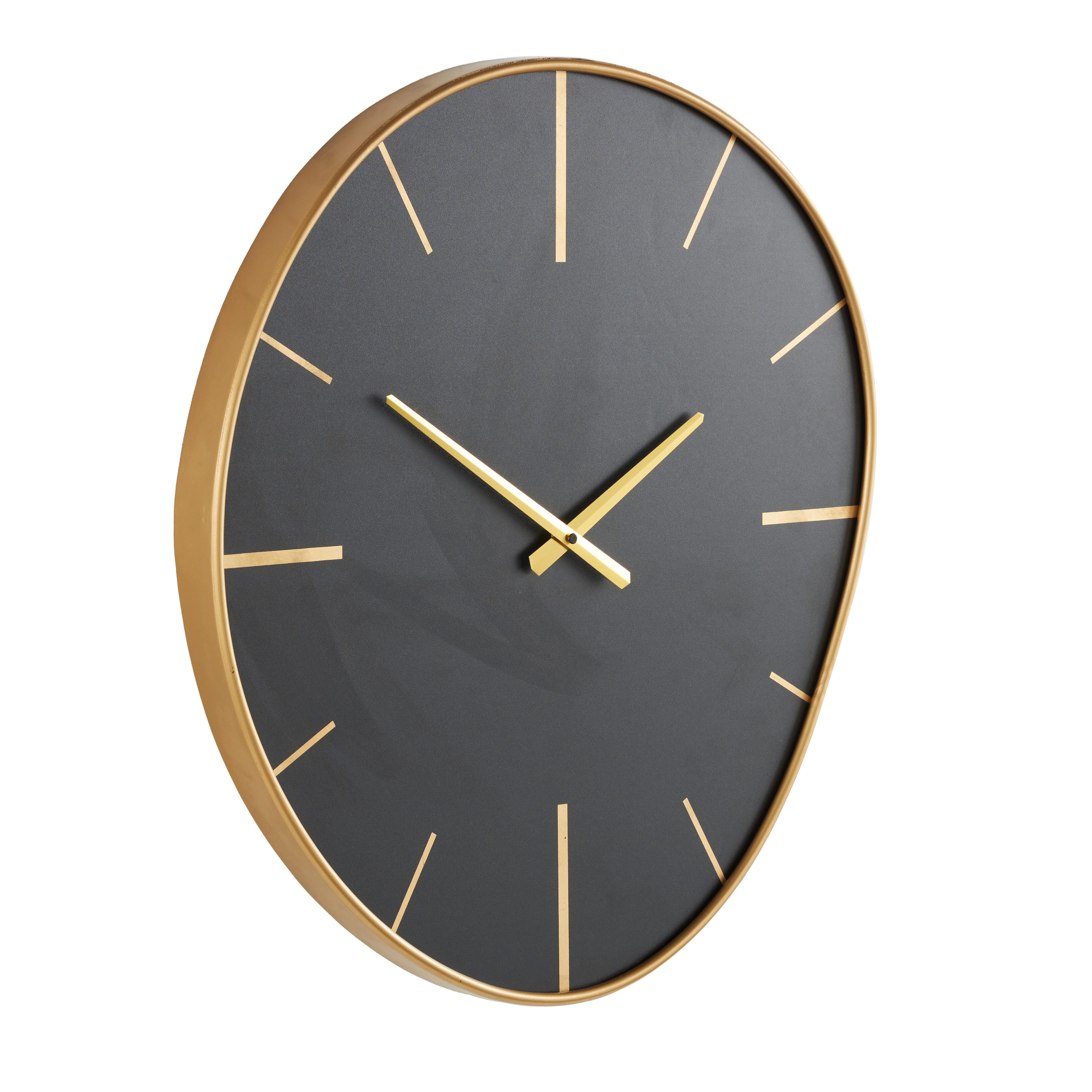 Bayberry Lane Wavy Wall Clock, , large