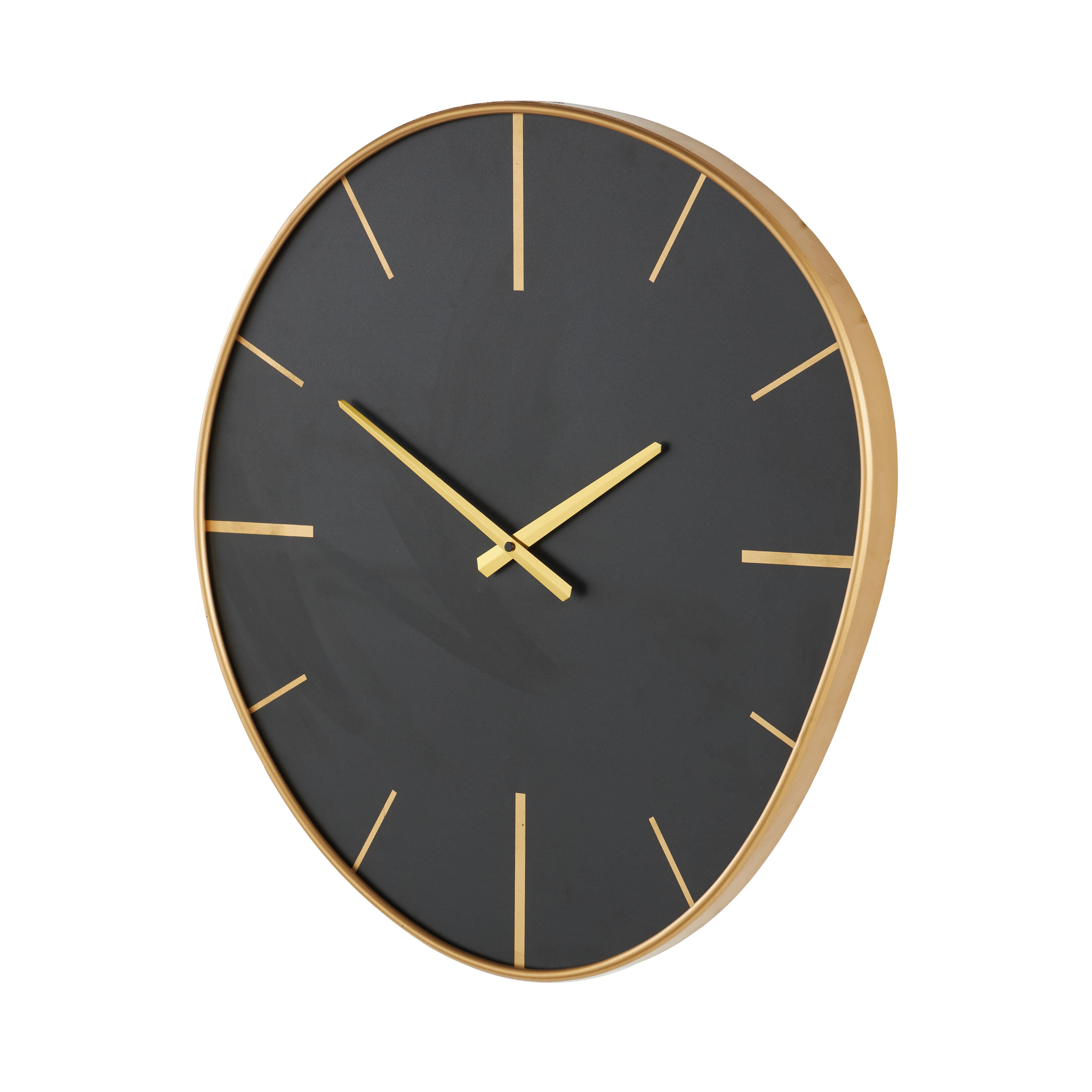 Bayberry Lane Wavy Wall Clock, , large