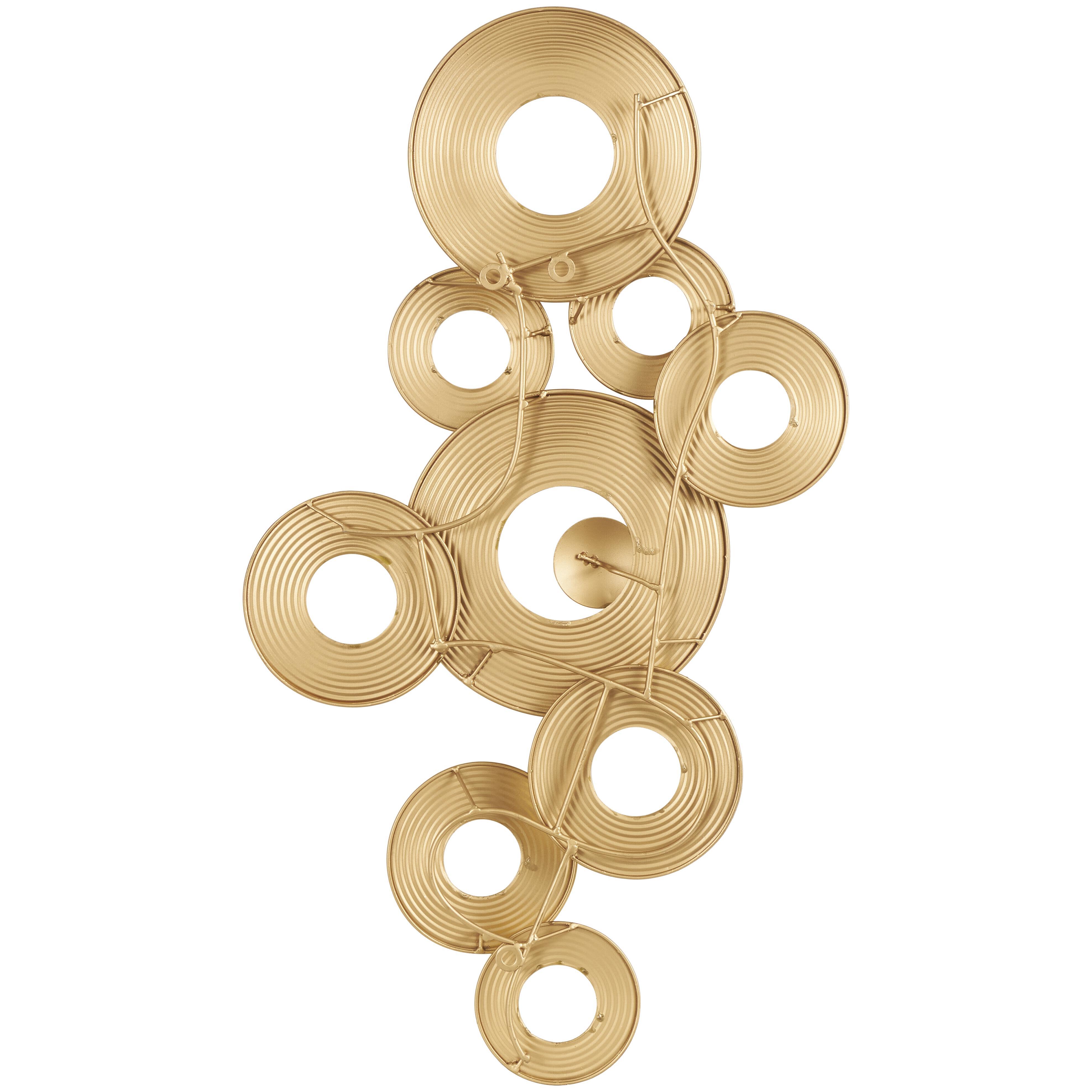 Bayberry Lane Stacked Ring Wall Decor, , large
