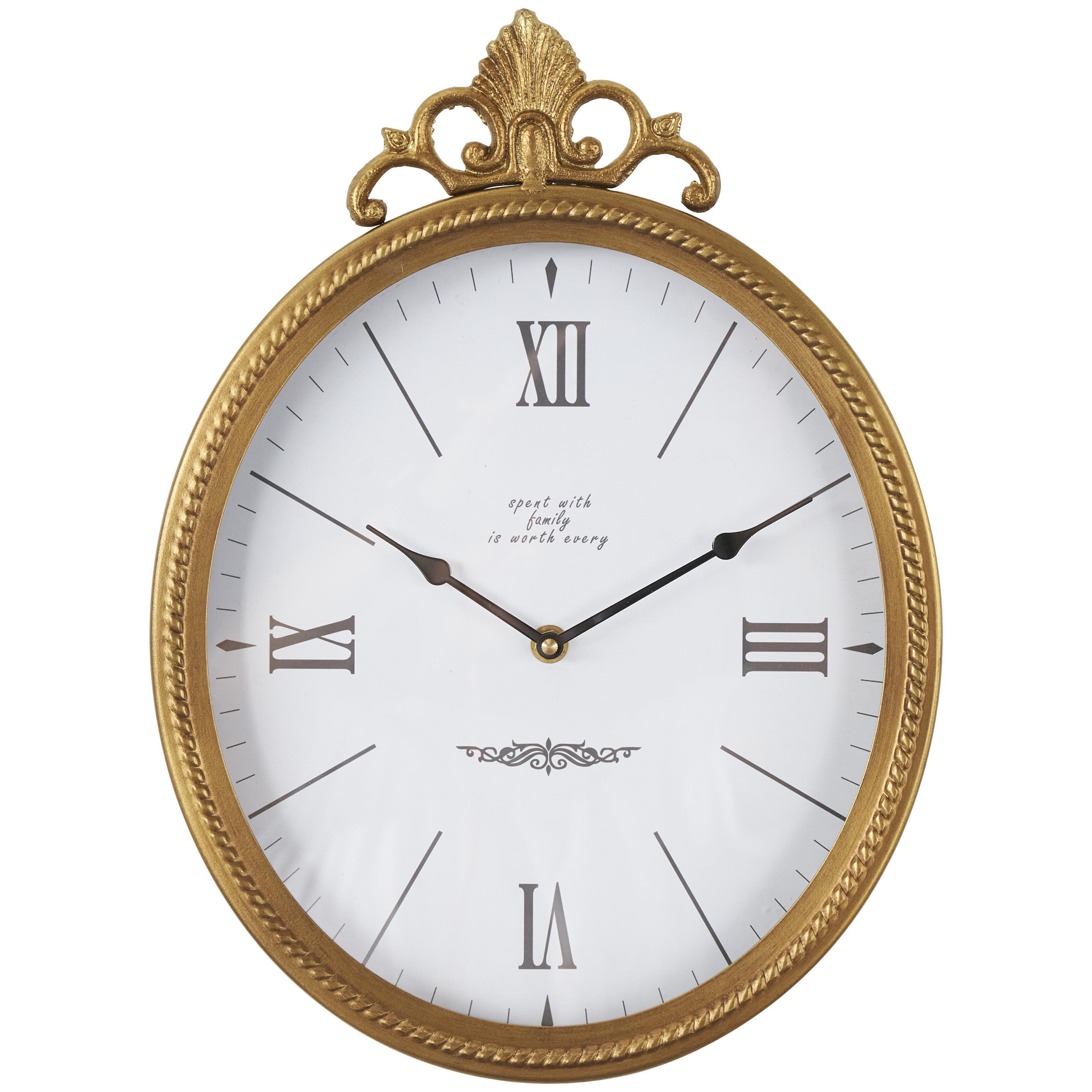 Bayberry Lane Antique Wall Clock, , large