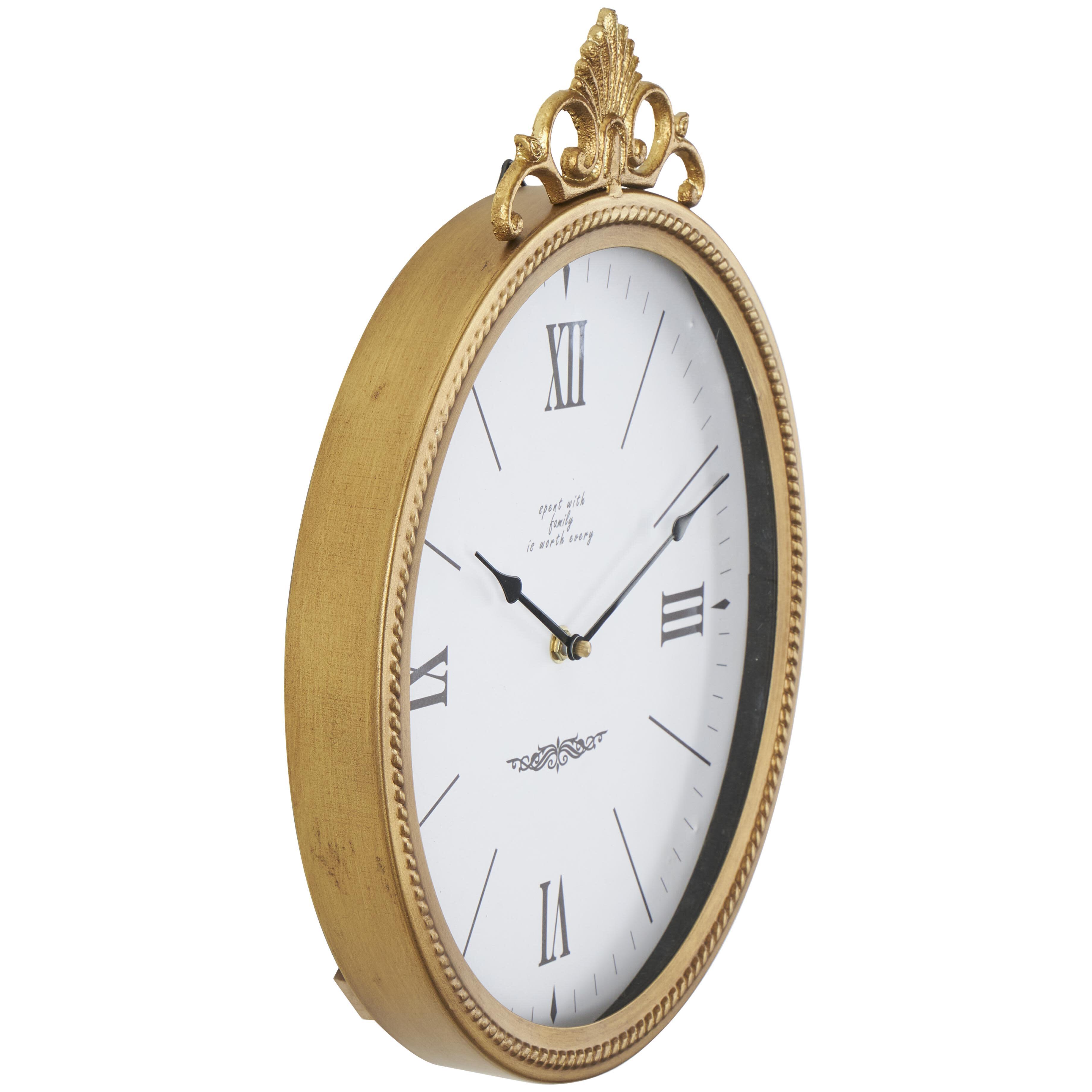 Bayberry Lane Antique Wall Clock, , large