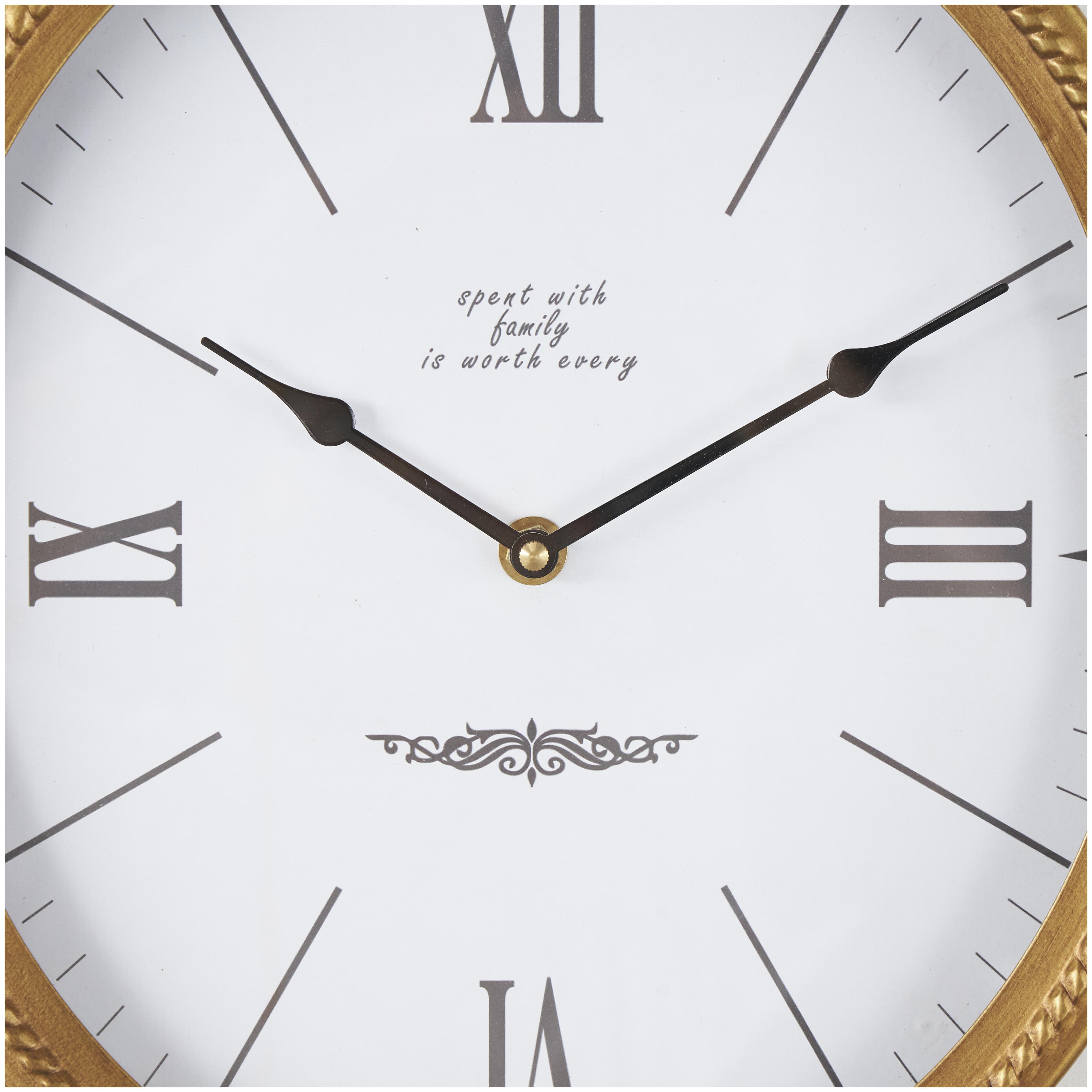 Bayberry Lane Antique Wall Clock, , large