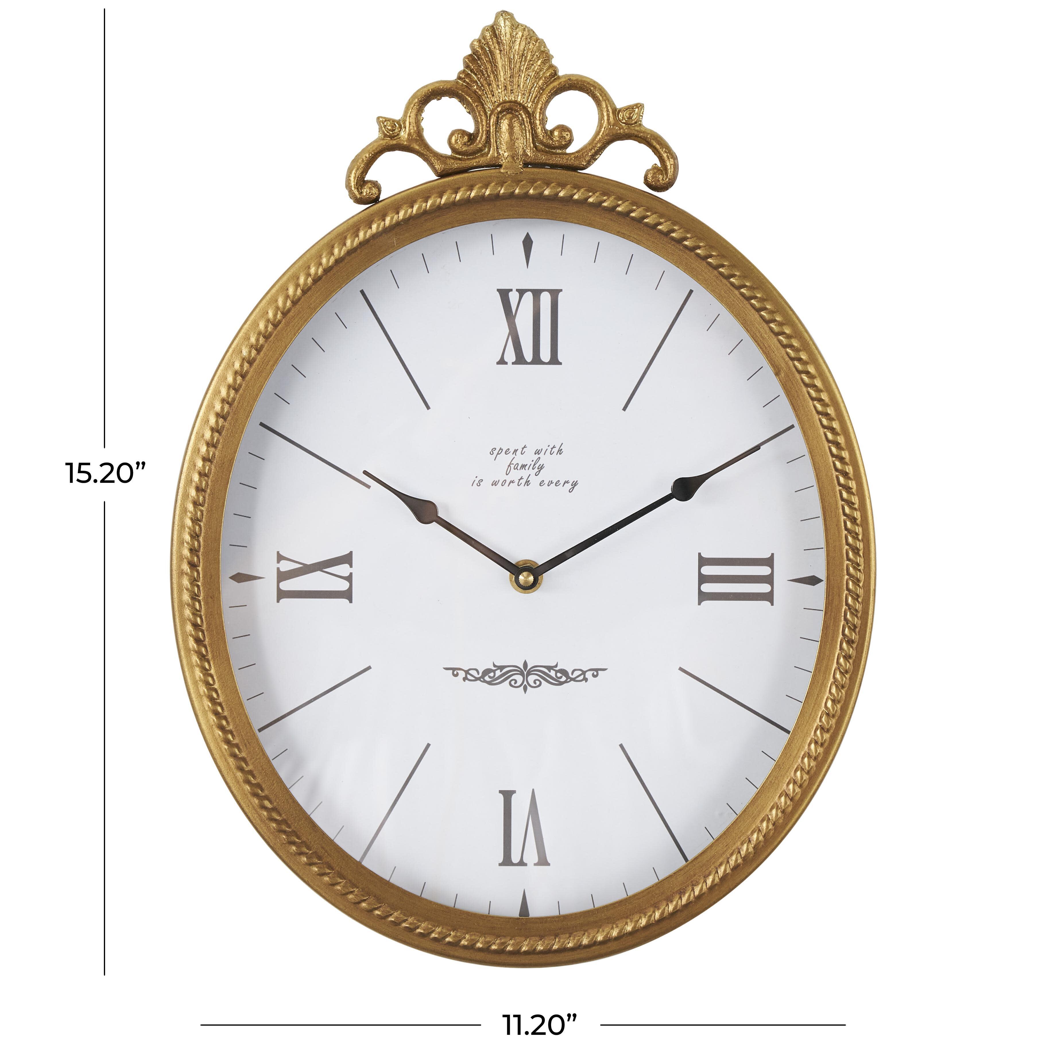 Bayberry Lane Antique Wall Clock, , large