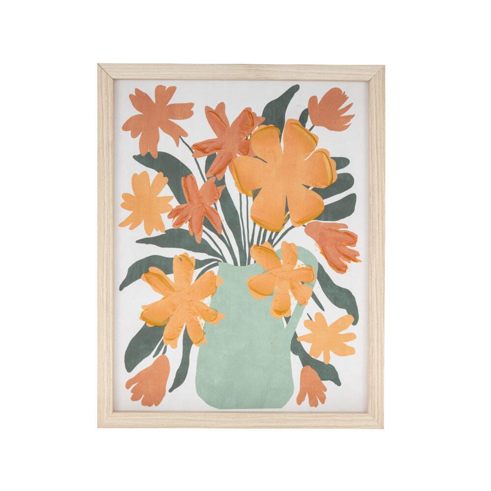 Bayberry Lane Floral Wall Art 14" x 11", , large
