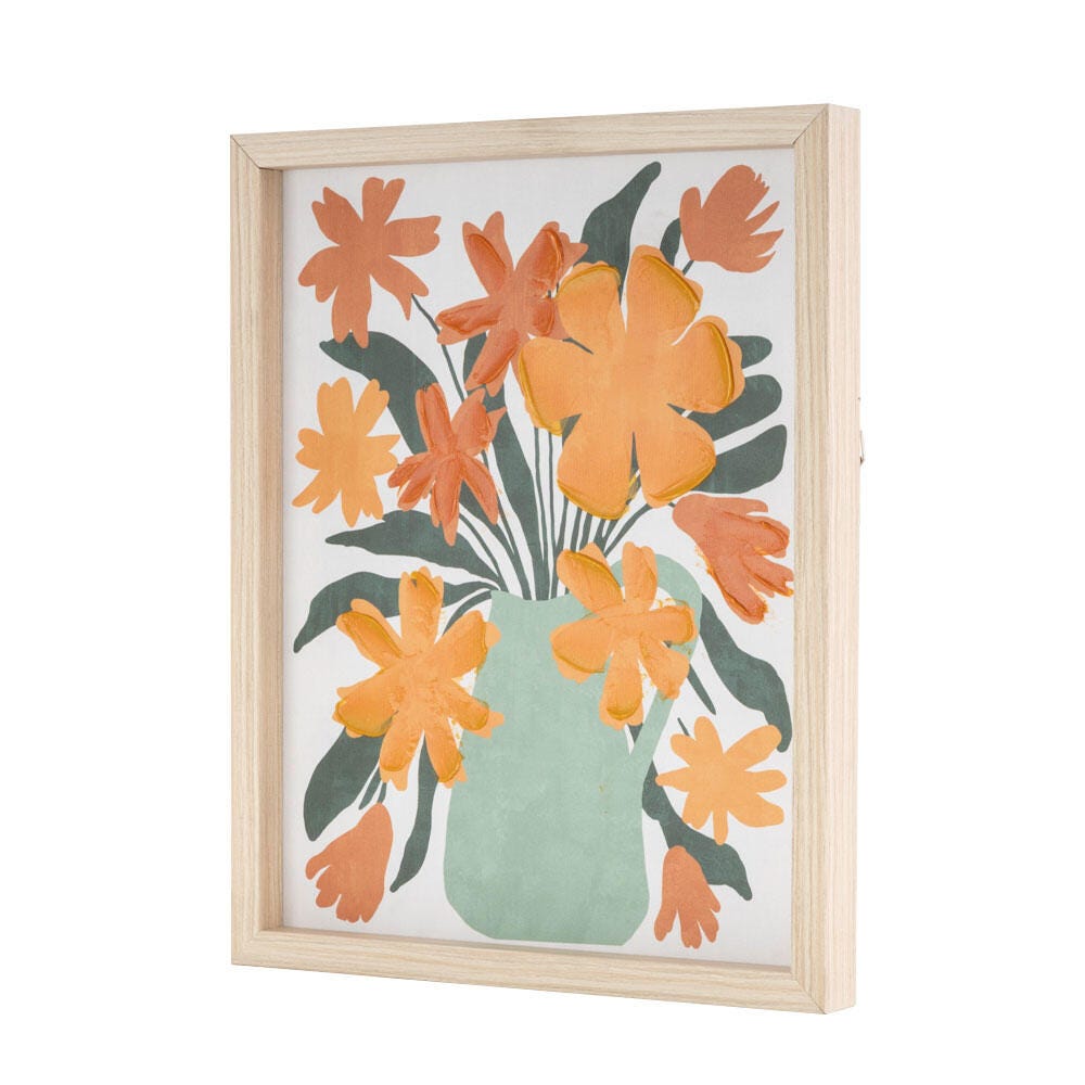 Bayberry Lane Floral Wall Art 14" x 11", , large