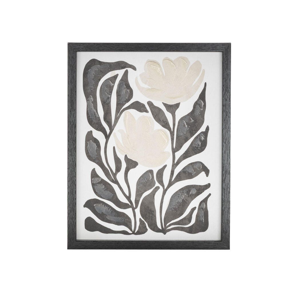 Bayberry Lane Floral Framed Wall Art 14" x 11", , large