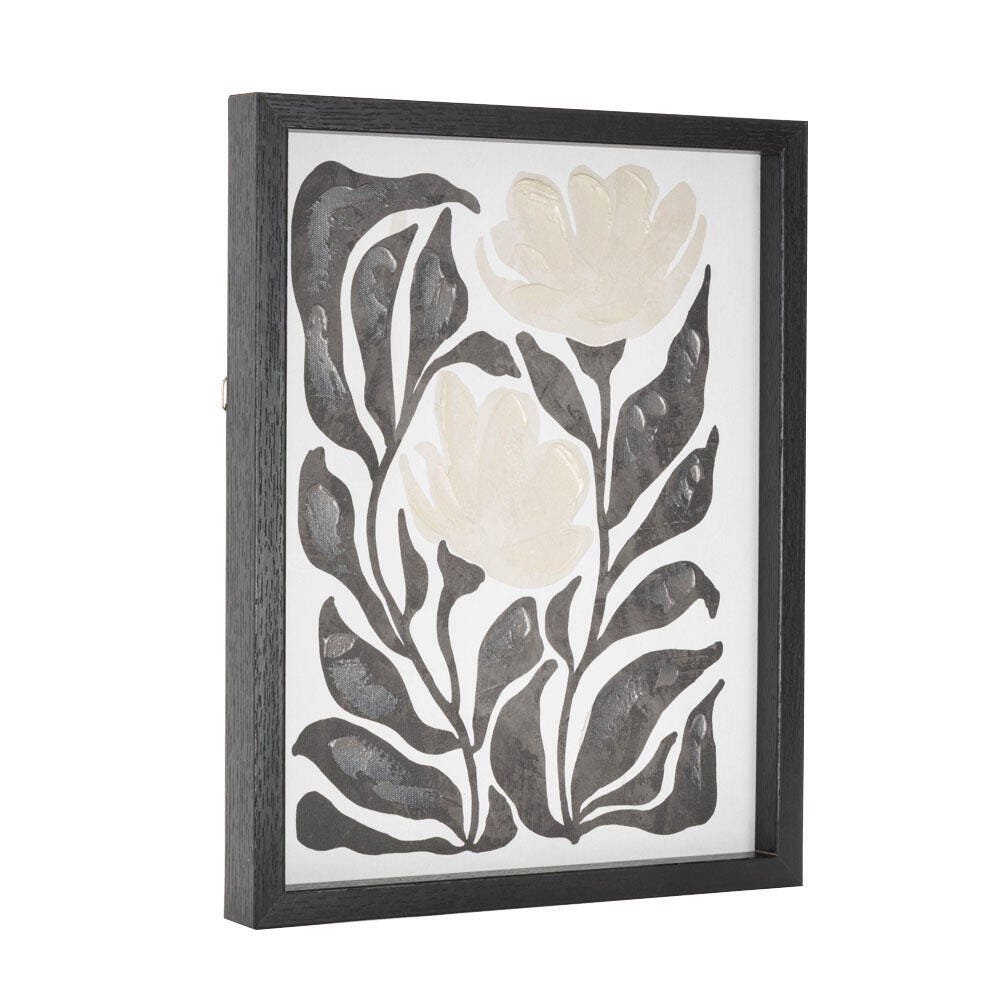 Bayberry Lane Floral Framed Wall Art 14" x 11", , large