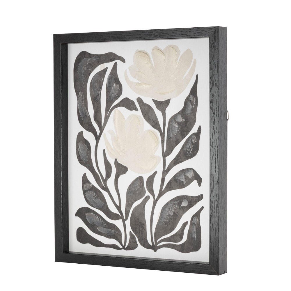 Bayberry Lane Floral Framed Wall Art 14" x 11", , large