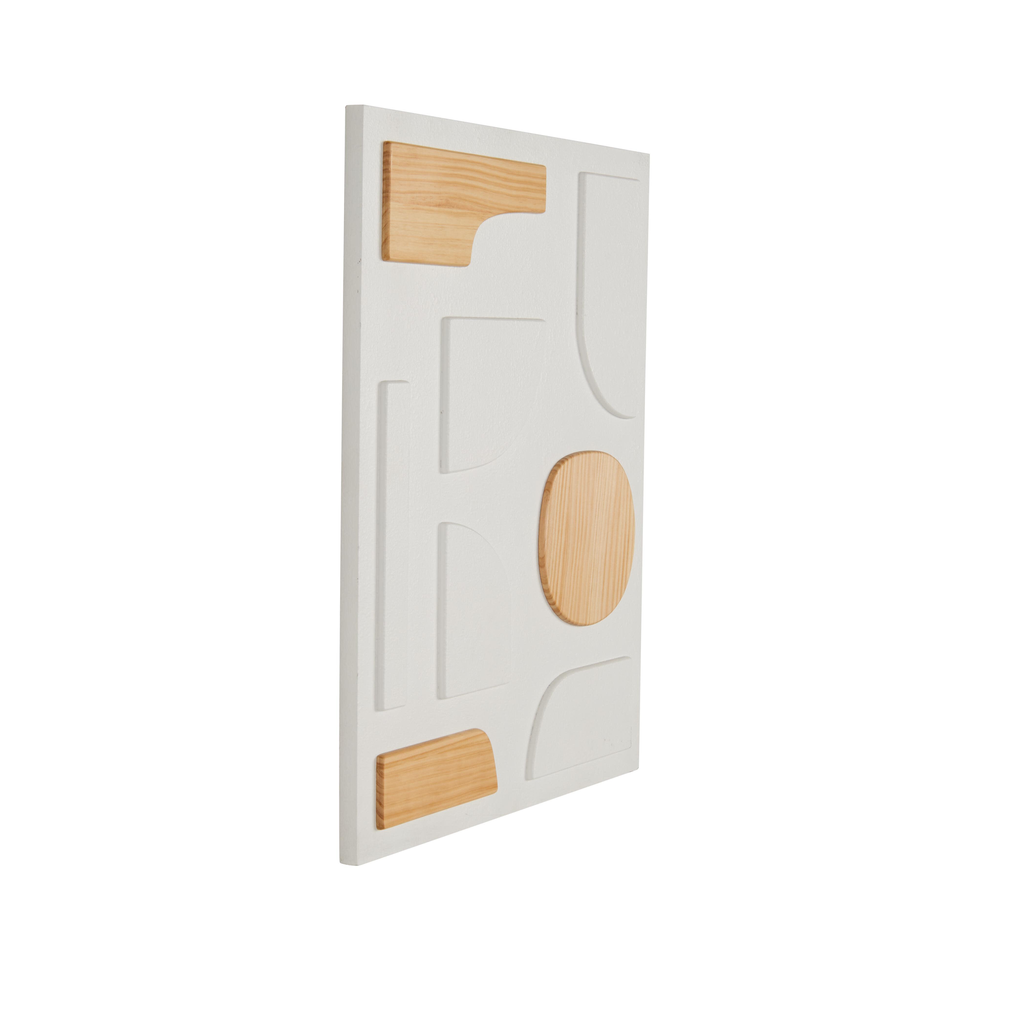 Bayberry Lane Dimensional Art Deco Shapes Wall Decor, , large