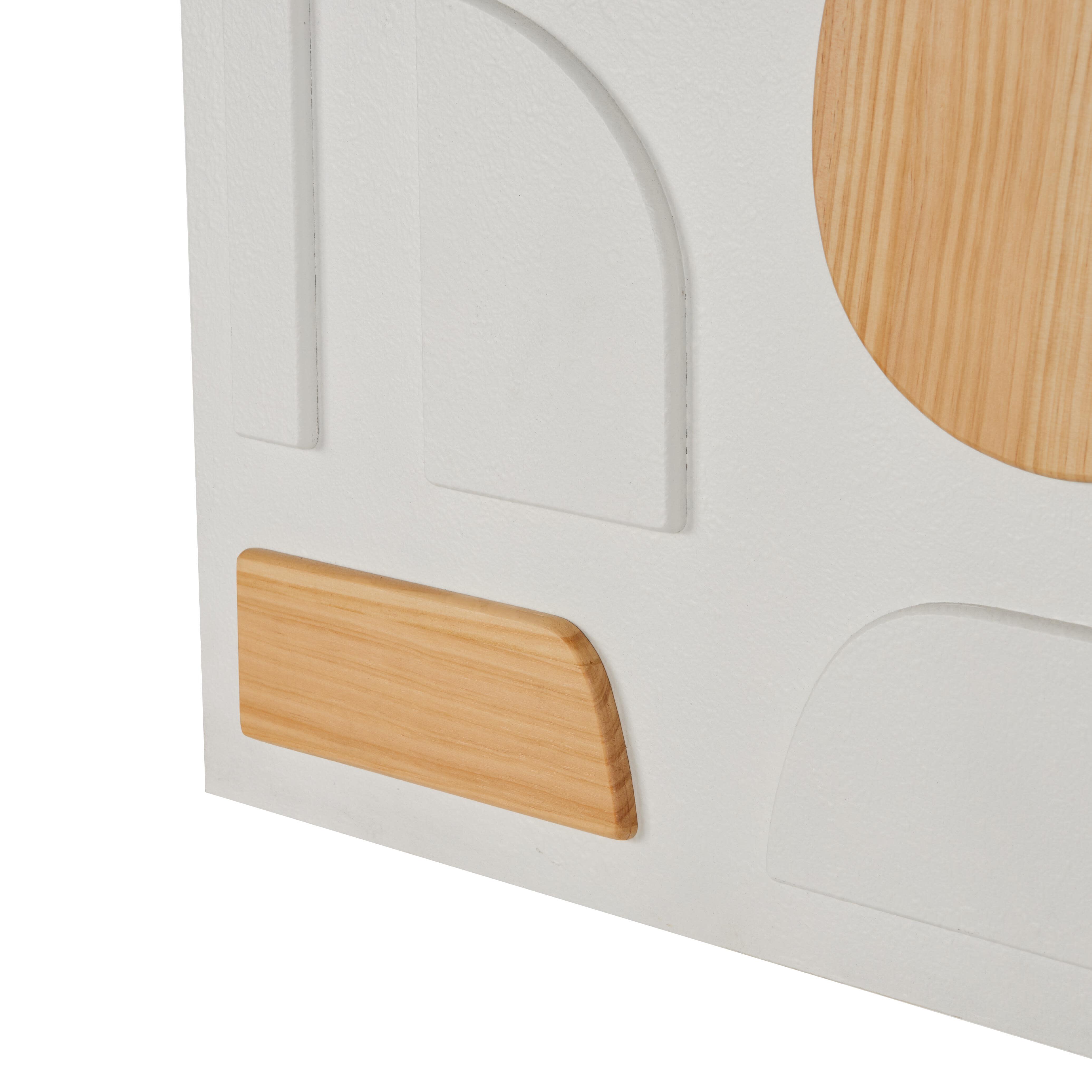 Bayberry Lane Dimensional Art Deco Shapes Wall Decor, , large