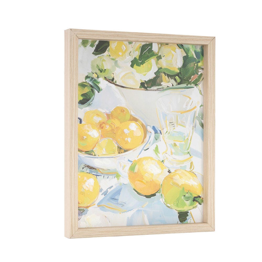 Bayberry Lane Fruit Lemon Wall Art 14" x 11", , large