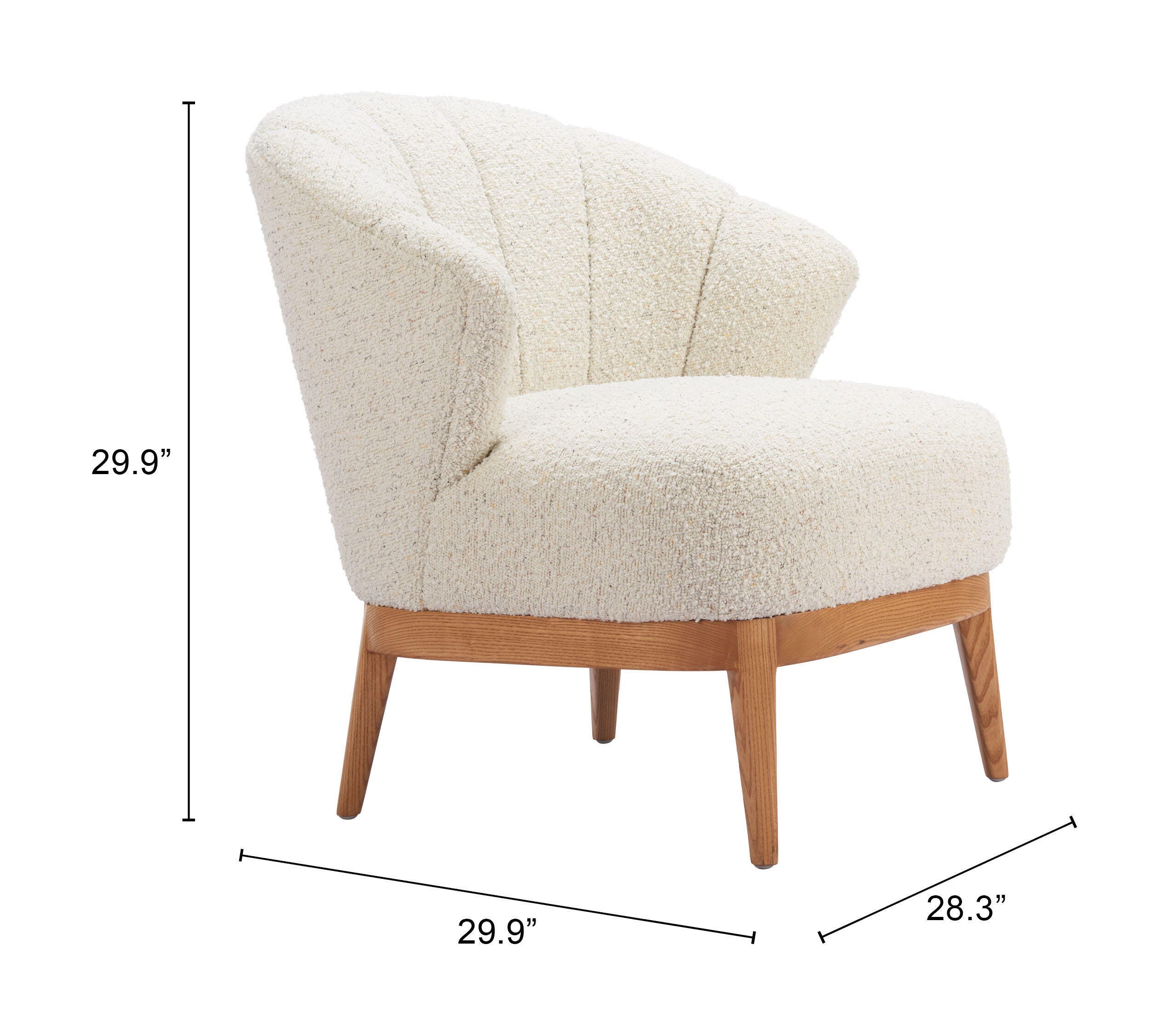 Erika Home Leque Accent Chair, , large