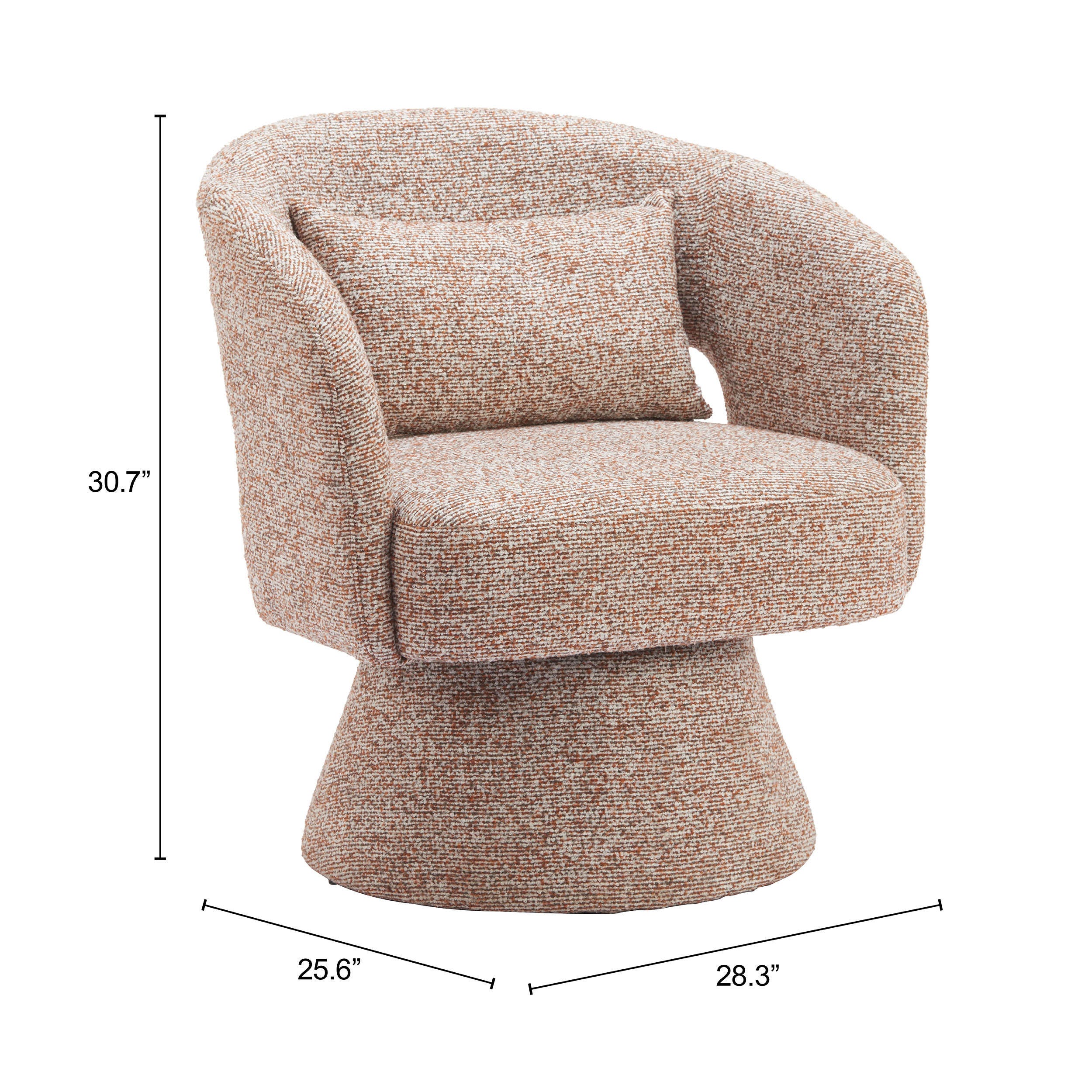 Erika Home Liva Swivel Chair, , large