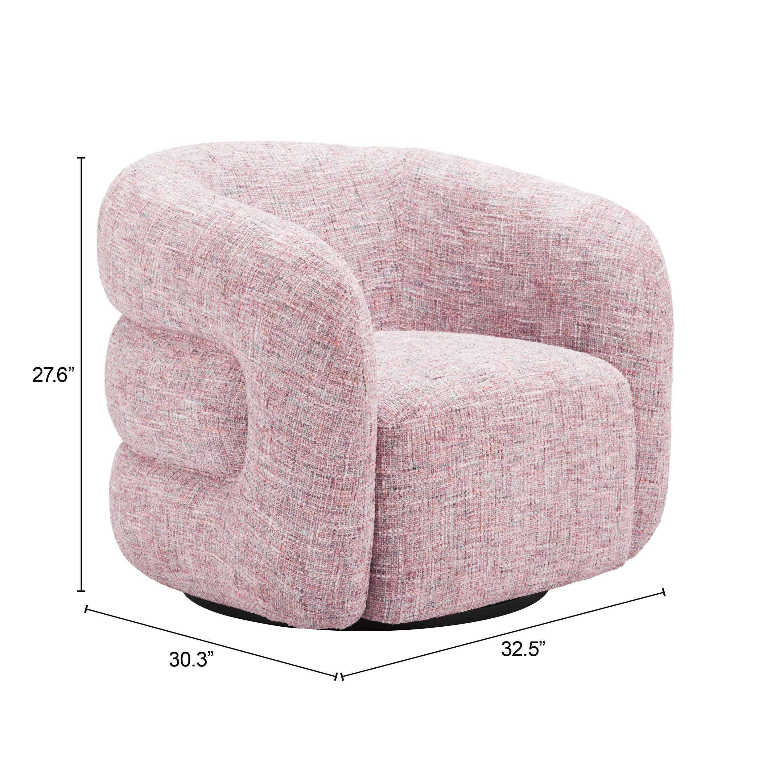Erika Home Refine Swivel Chair, , large