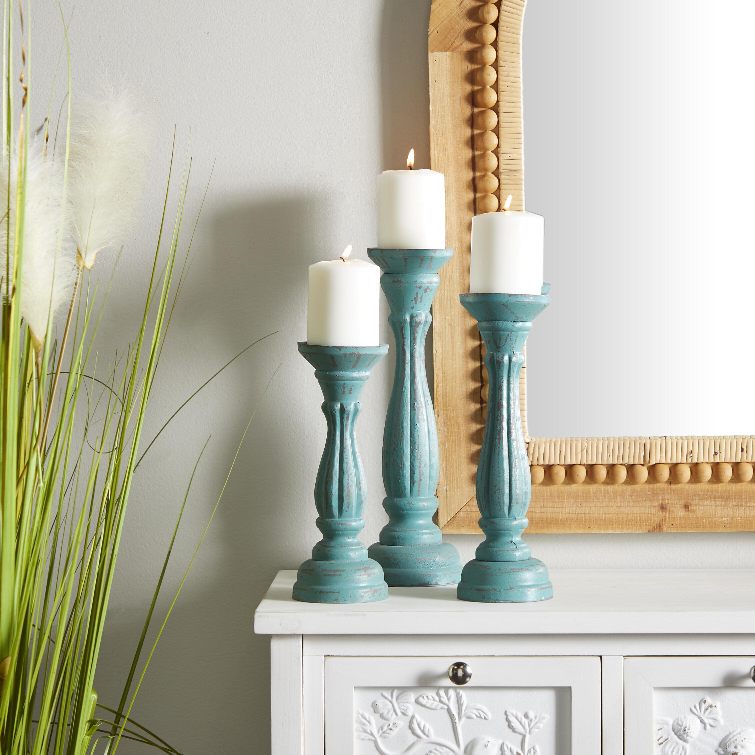 Bayberry Lane Crafted Candle Holder (Set Of 3), , rollover