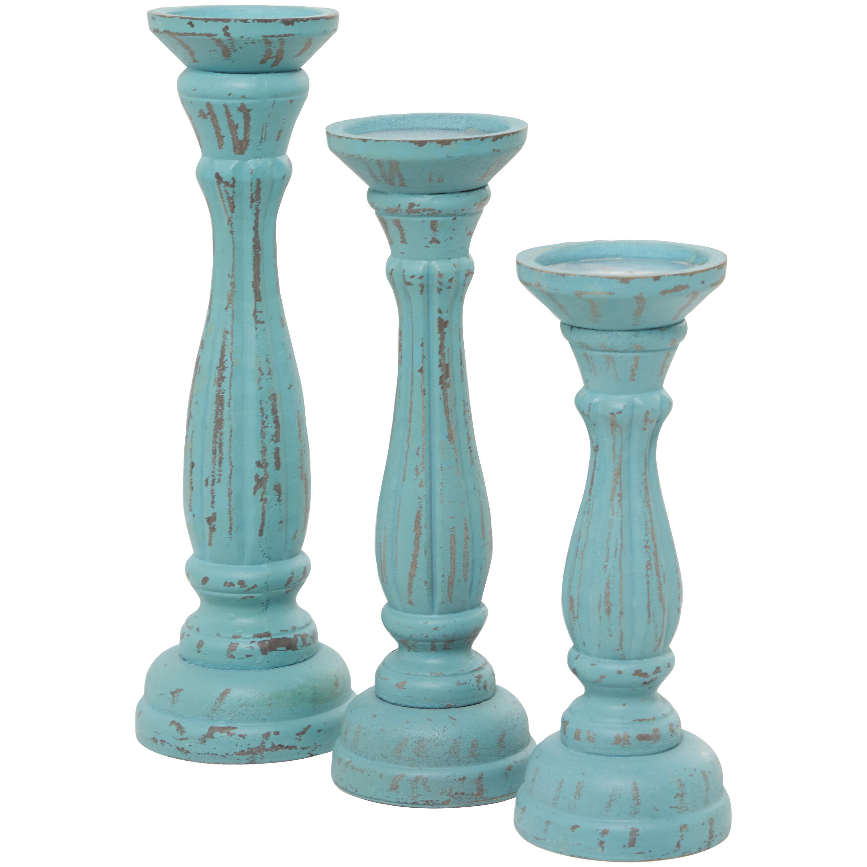 Bayberry Lane Crafted Candle Holder (Set Of 3), , large