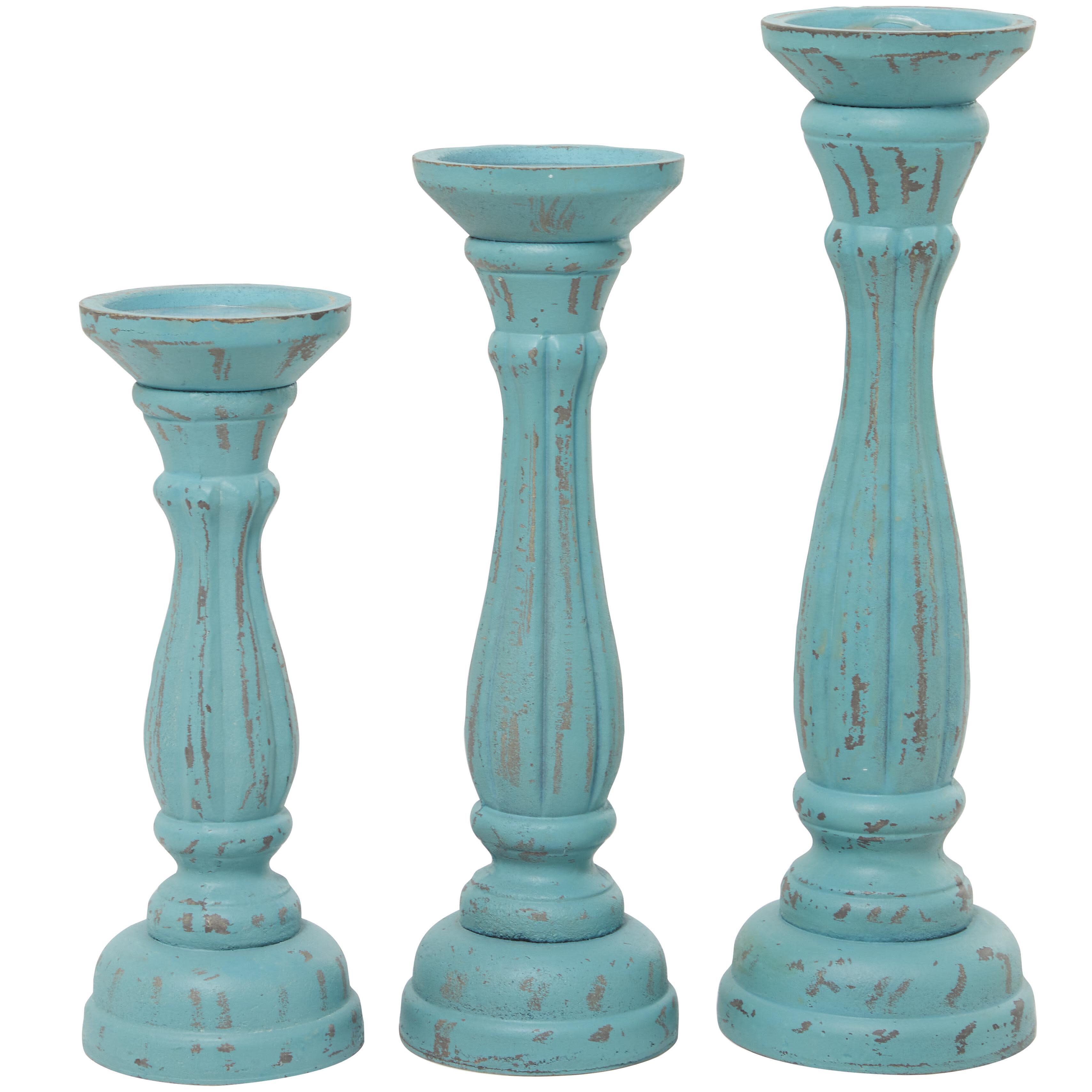 Bayberry Lane Crafted Candle Holder (Set Of 3), , large