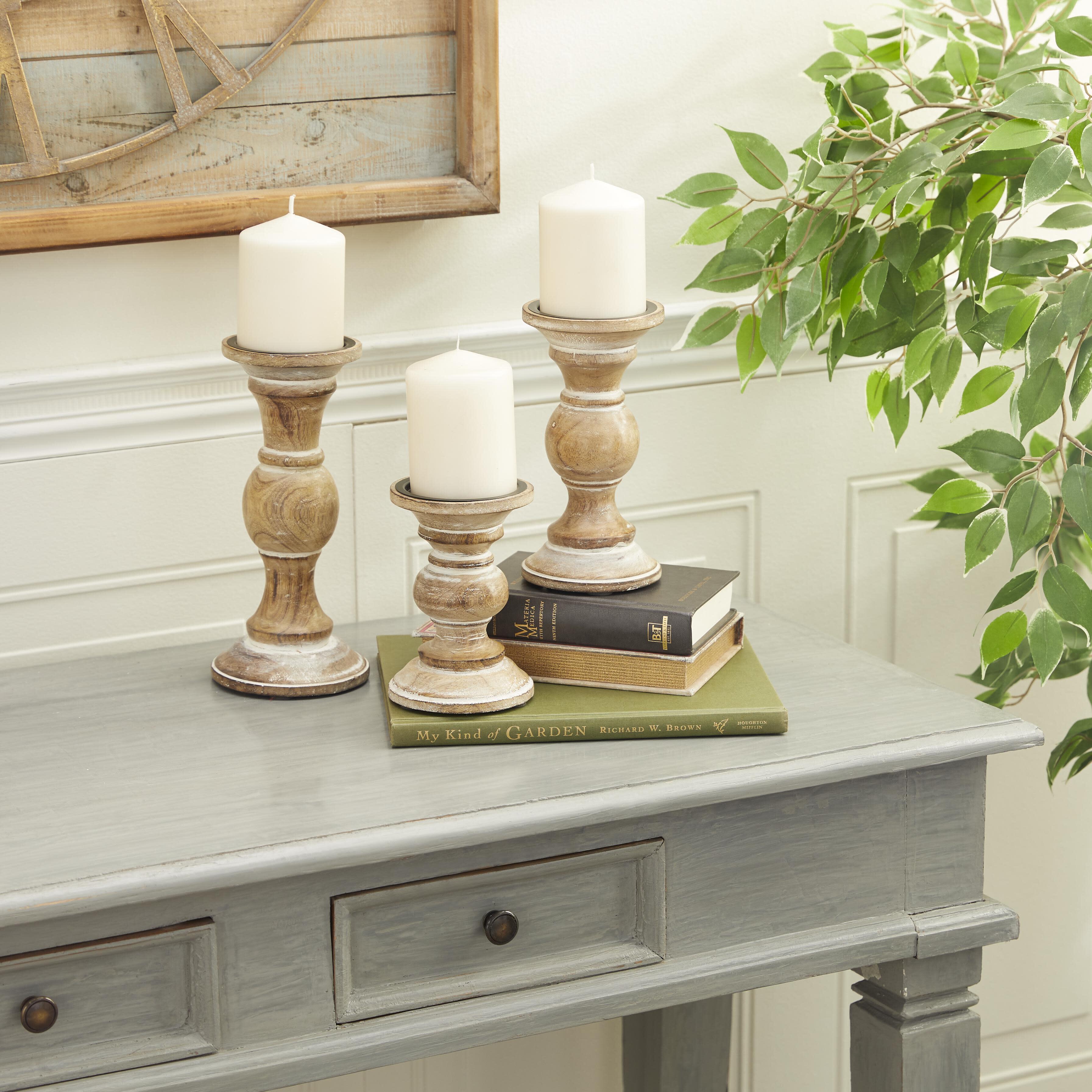 Bayberry Lane Decorative Candle Holder (Set Of 3), , rollover