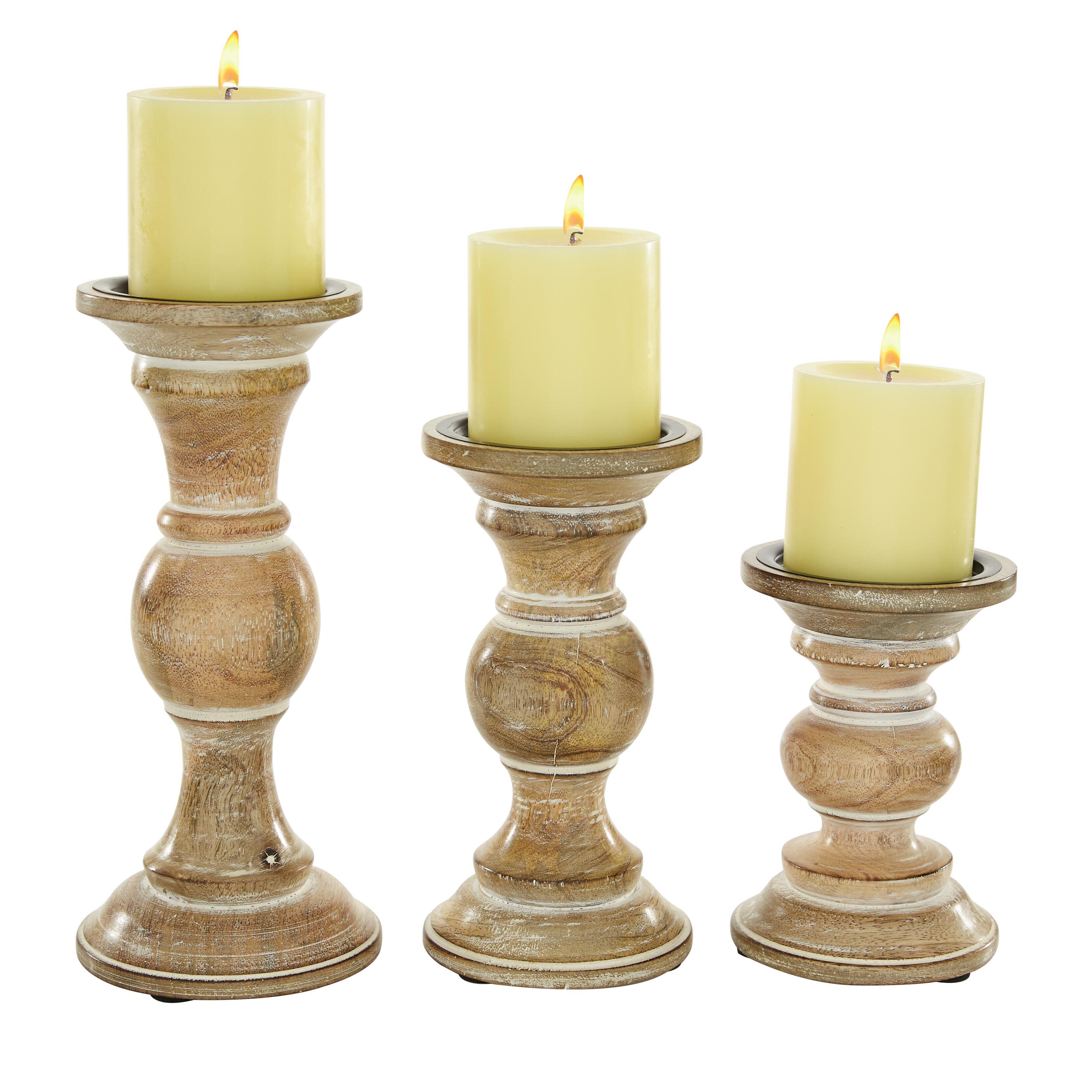 Bayberry Lane Decorative Candle Holder (Set Of 3), , large