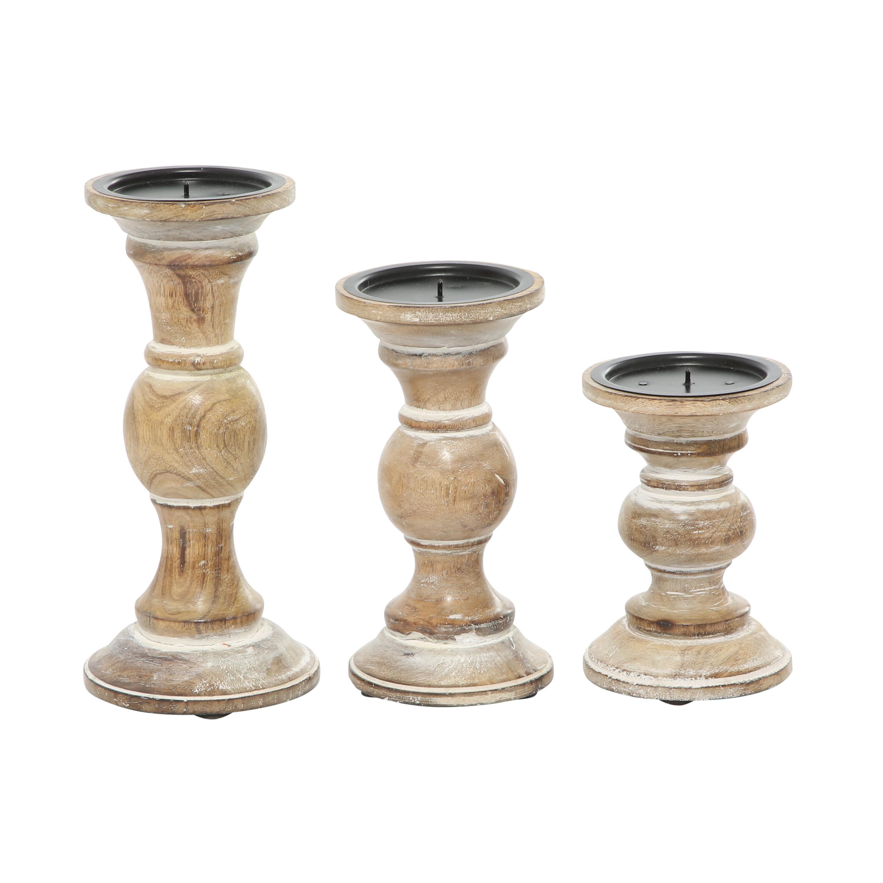 Bayberry Lane Decorative Candle Holder (Set Of 3), , large