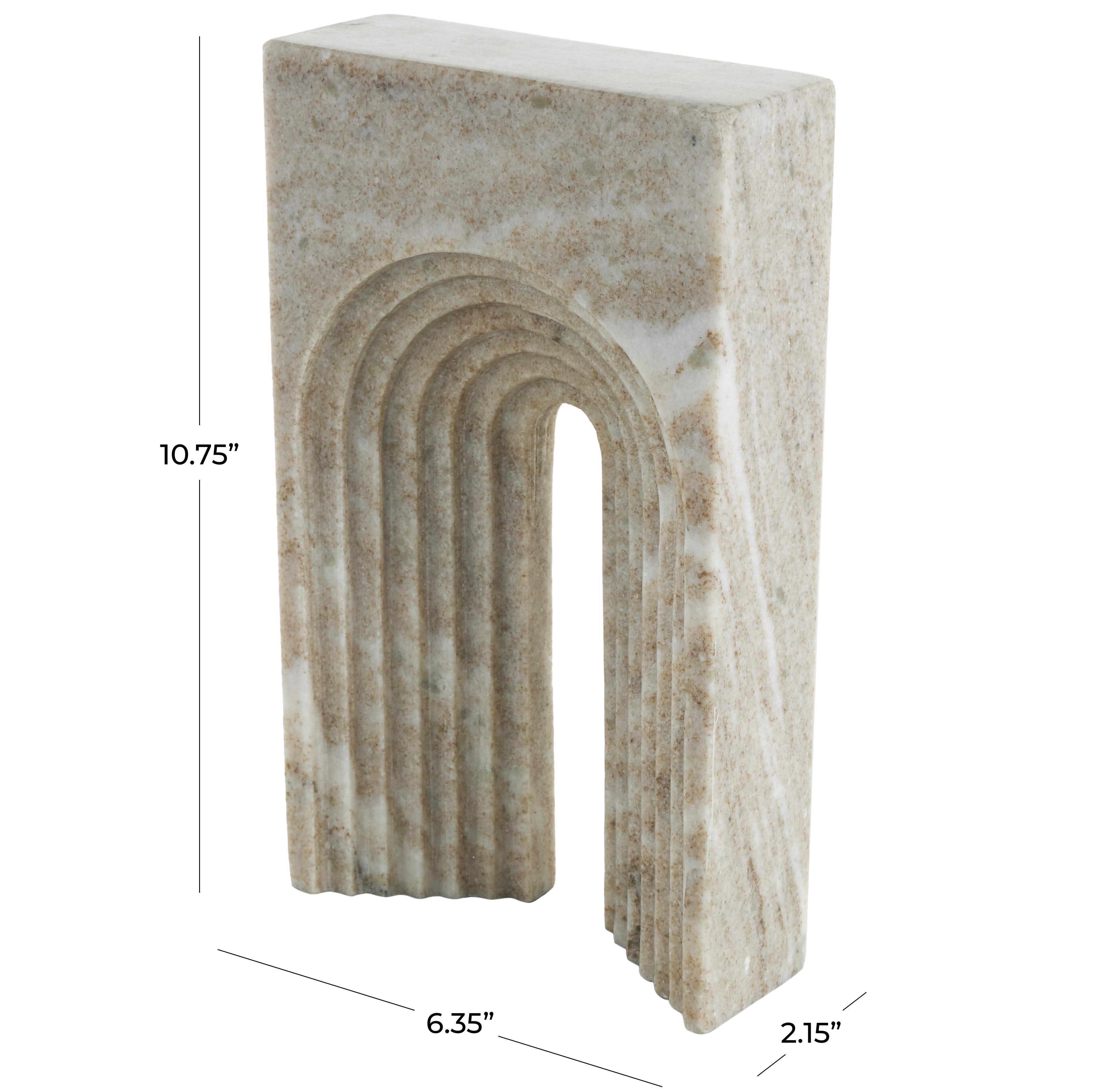 Bayberry Lane Decorative Sculpture, Beige, large