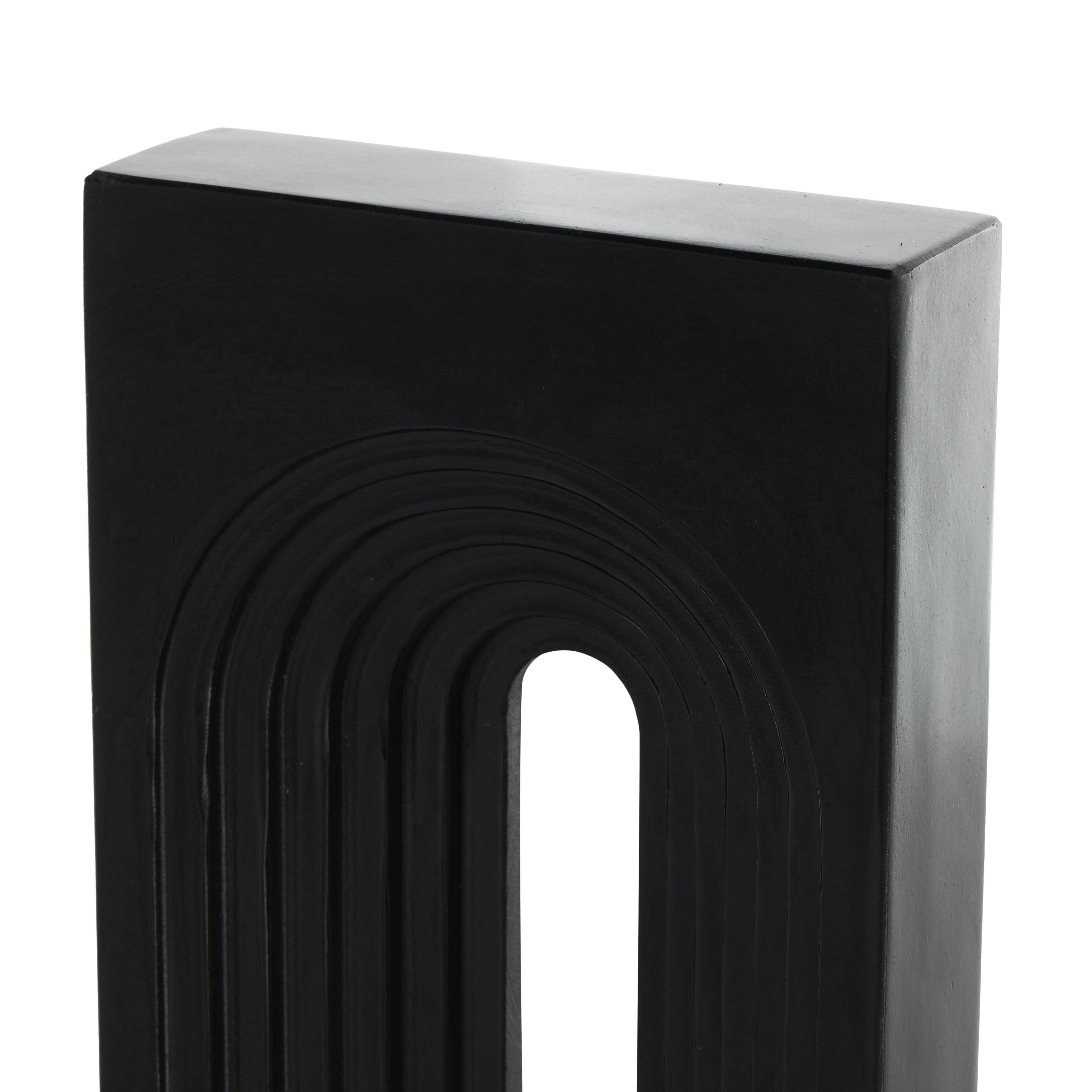 Bayberry Lane Decorative Sculpture, Black, large
