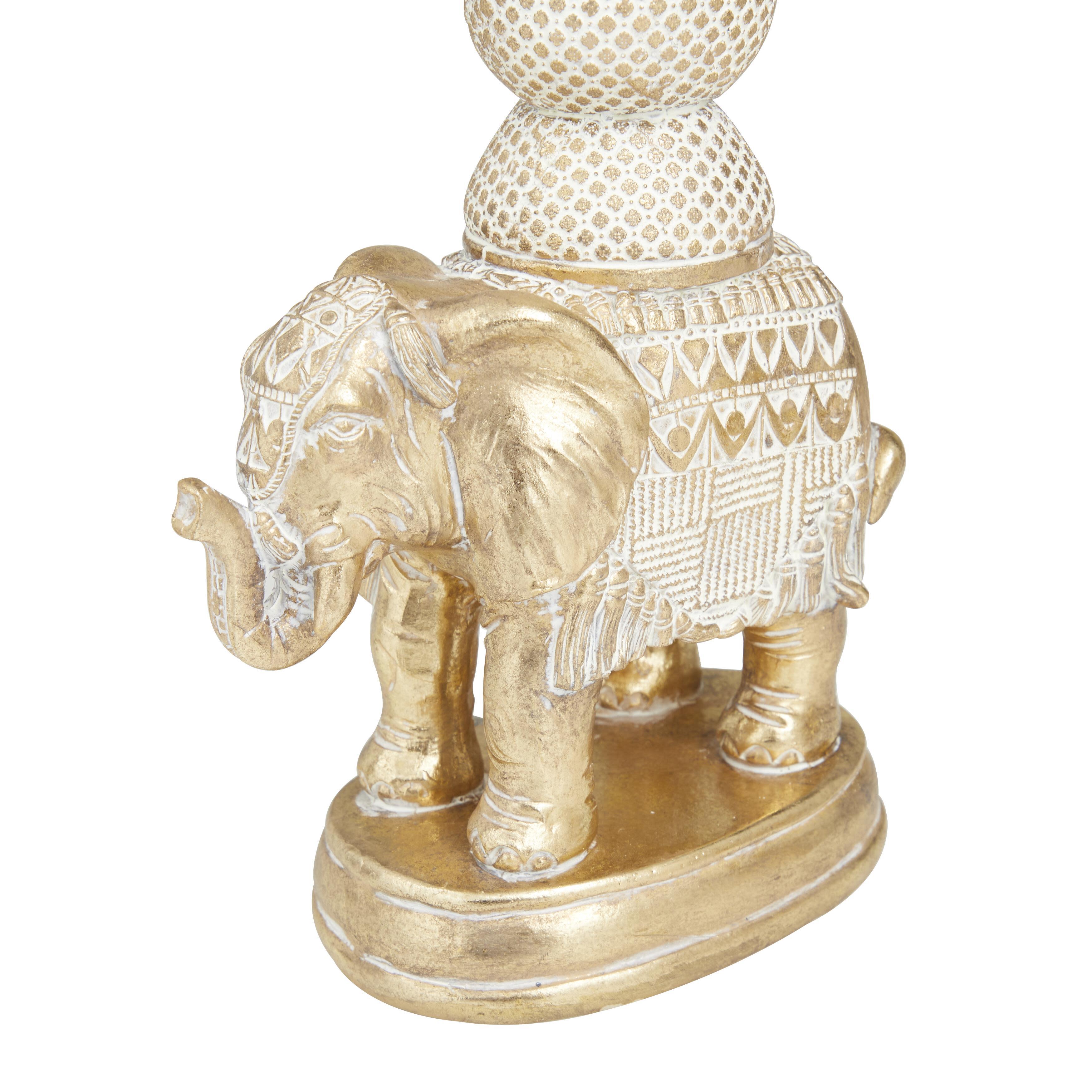 Bayberry Lane Elephant Crafted Decorative Candle Holder, , large