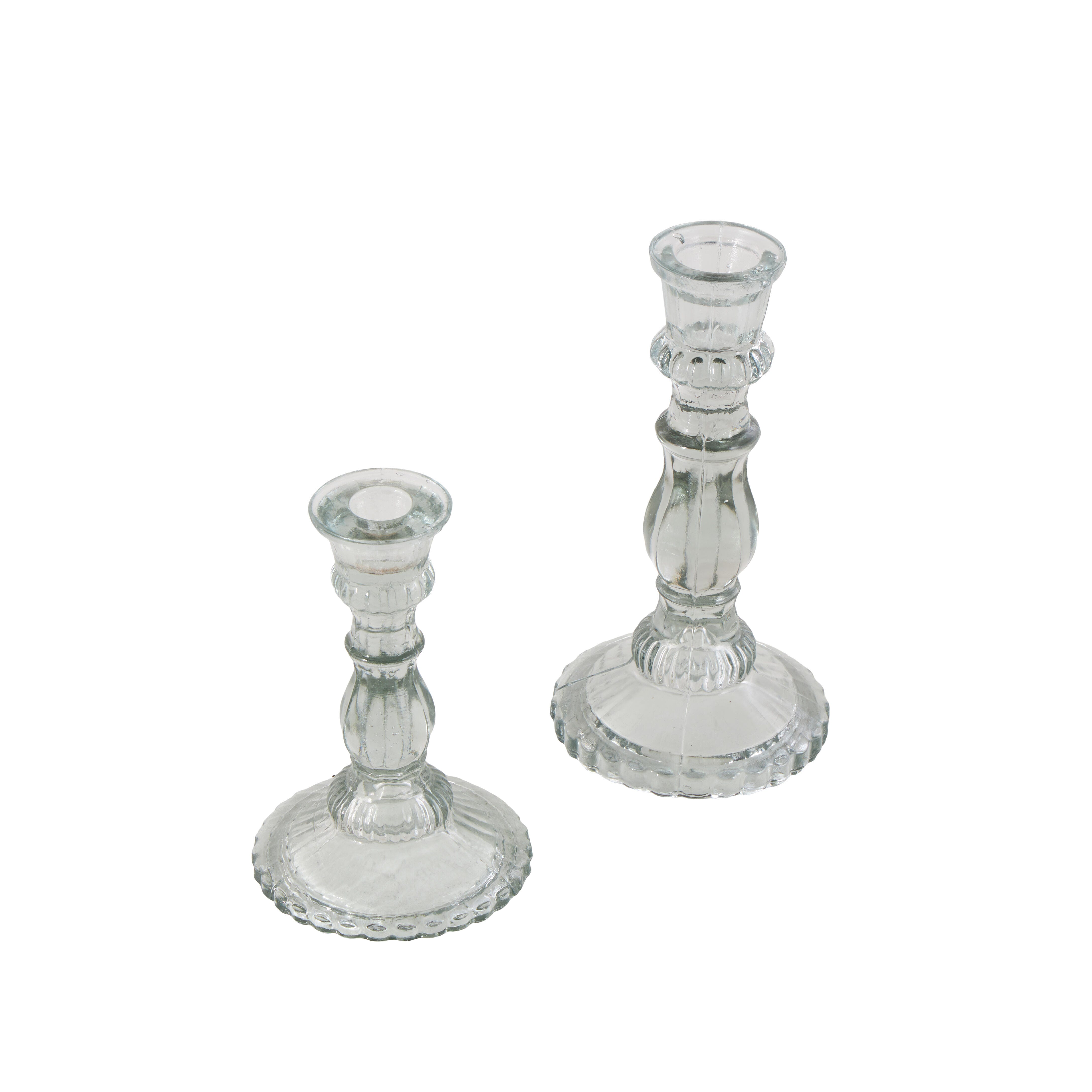 Bayberry Lane Fluted Decorative Candle Holder (Set Of 3), , large