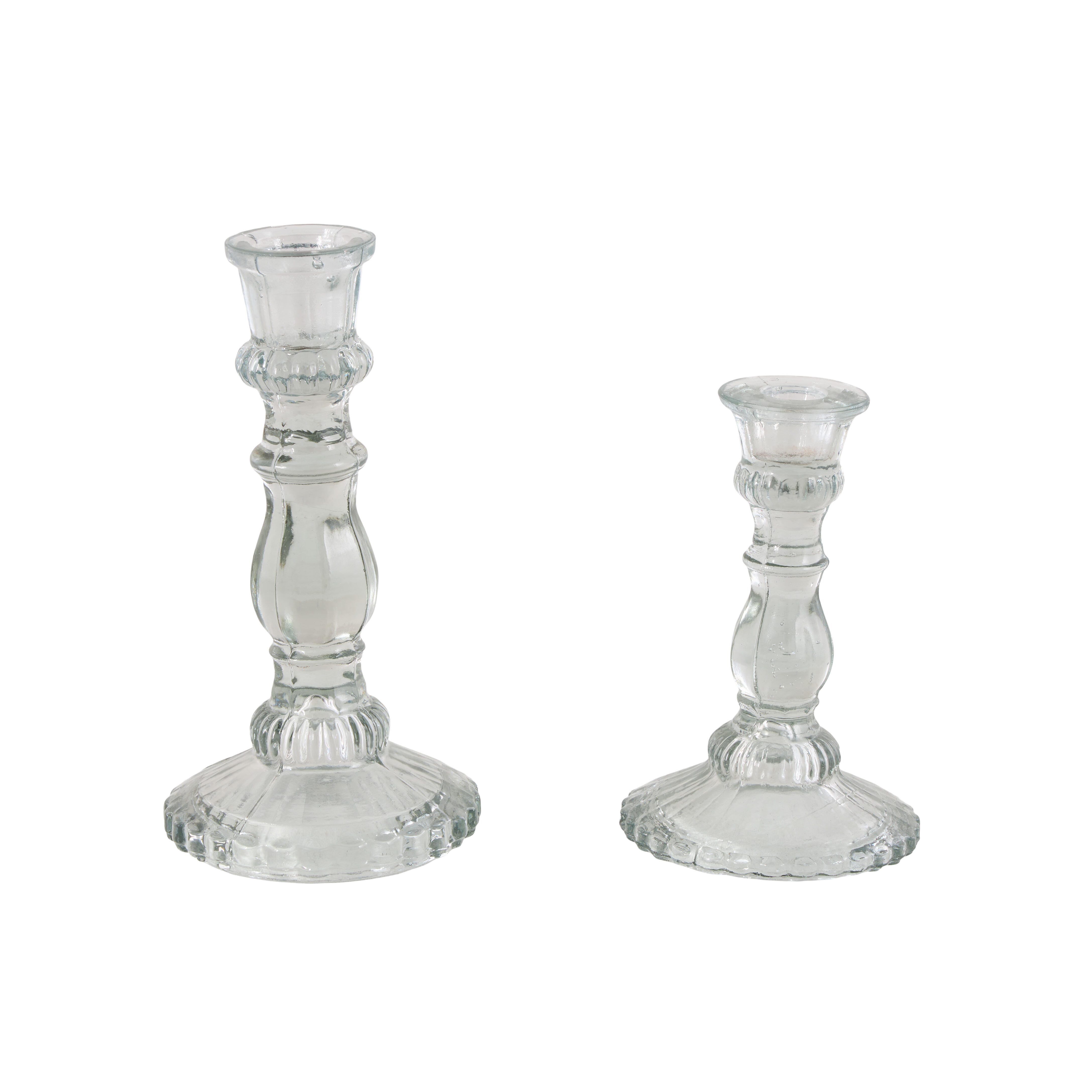 Bayberry Lane Fluted Decorative Candle Holder (Set Of 3), , large