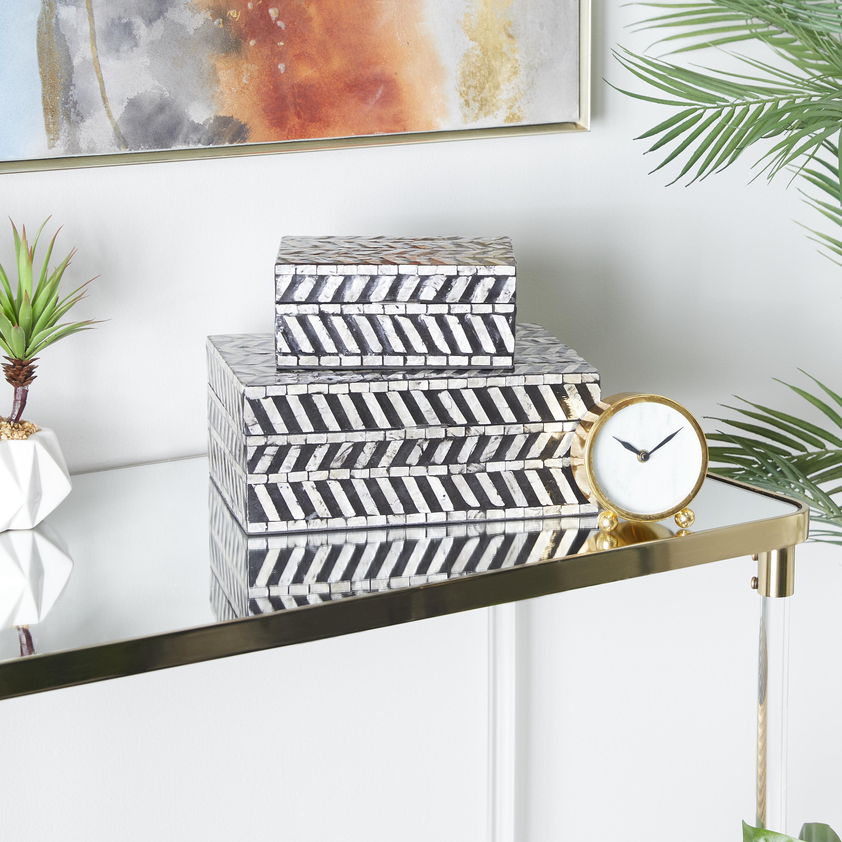Bayberry Lane Handmade Decorative Box (Set Of 2), , rollover