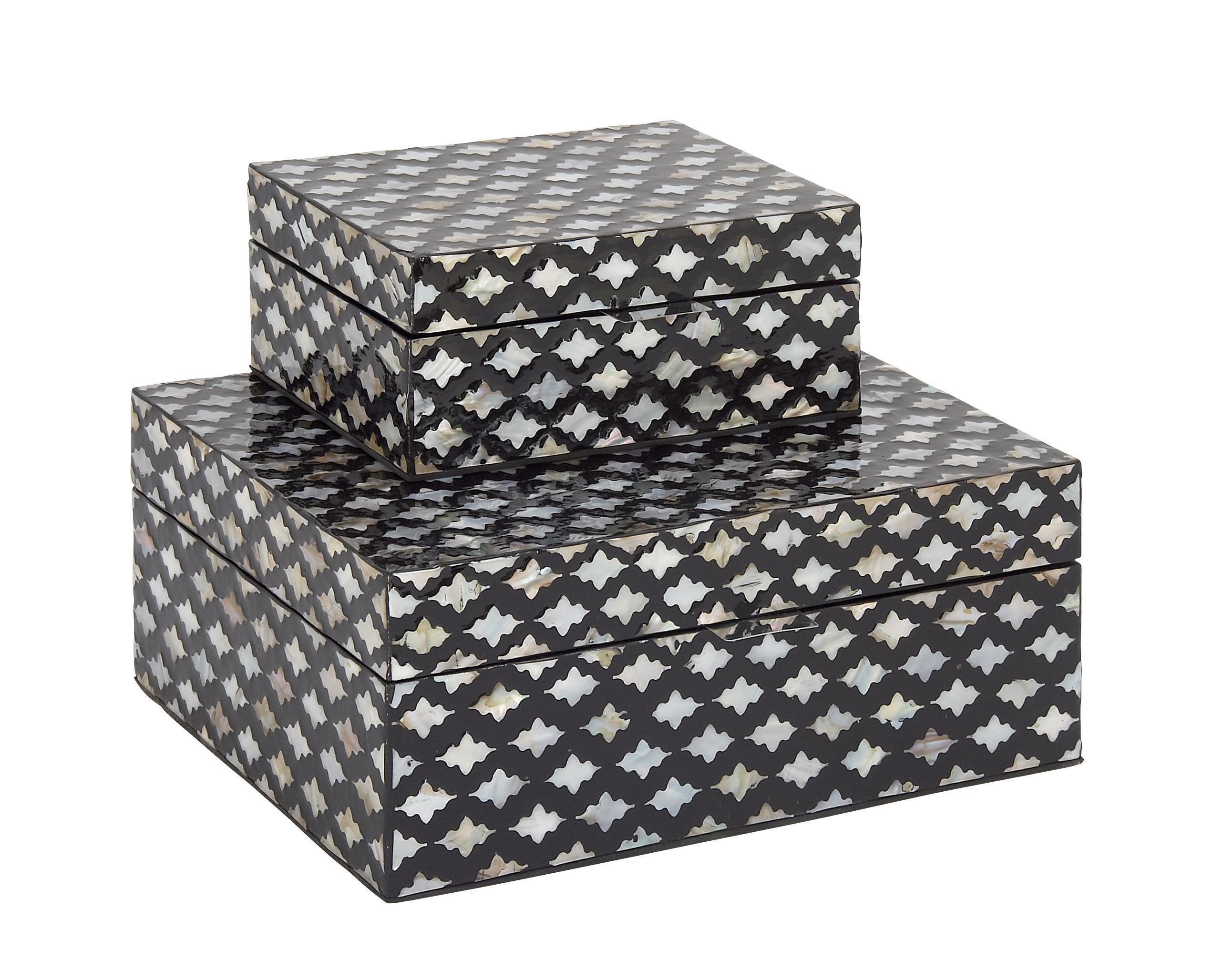 Bayberry Lane Moroccan Decorative Box (Set Of 2), , large