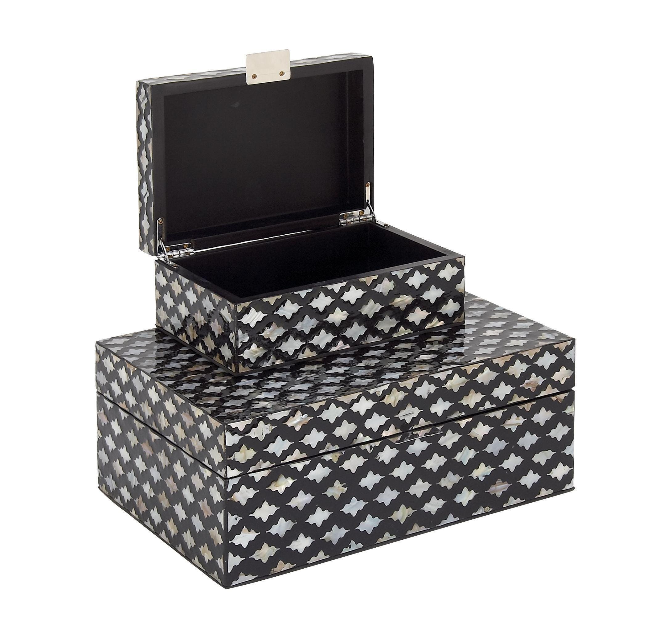 Bayberry Lane Moroccan Decorative Box (Set Of 2), , large