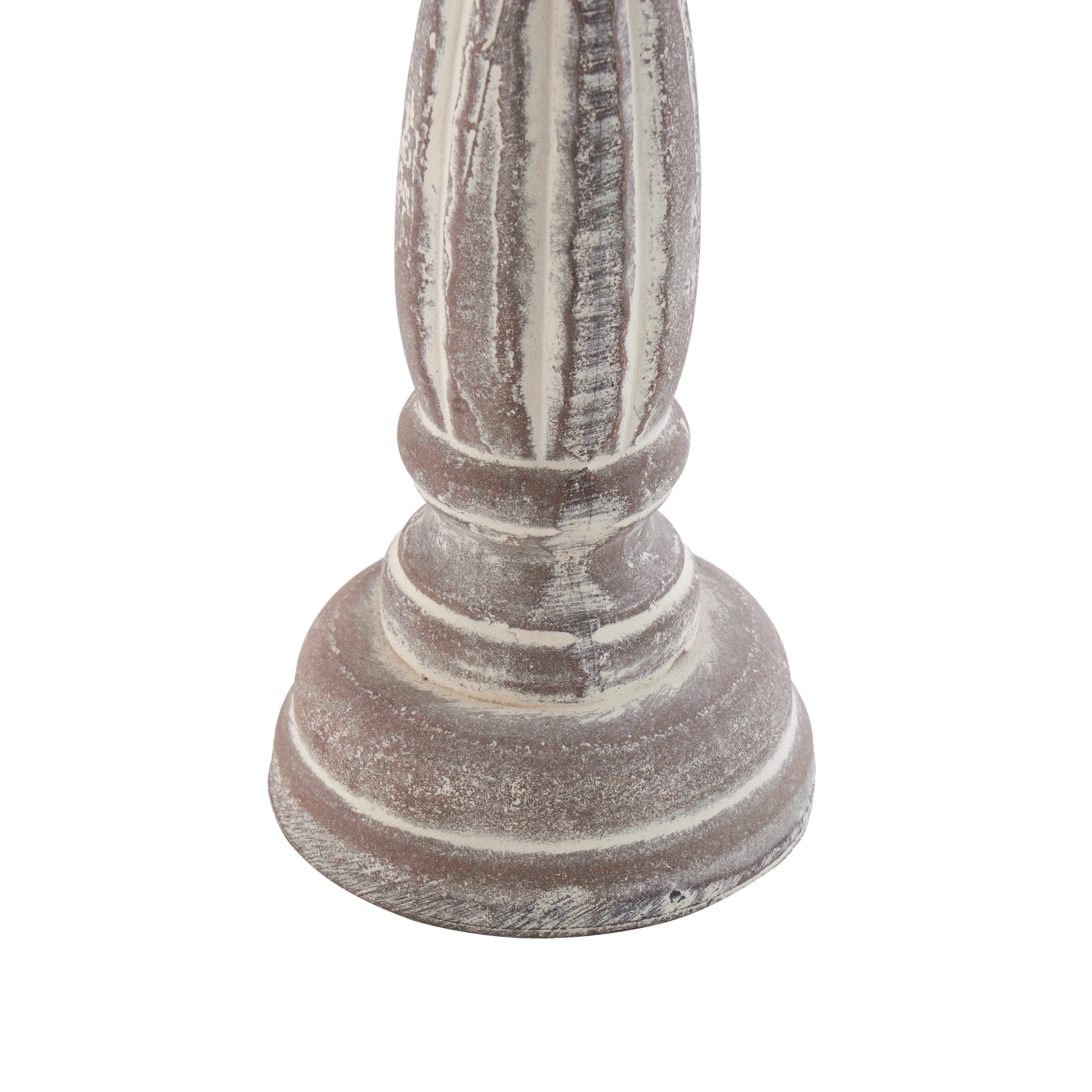 Bayberry Lane Pillar Decorative Candle Holder (Set Of 3), Brown, large