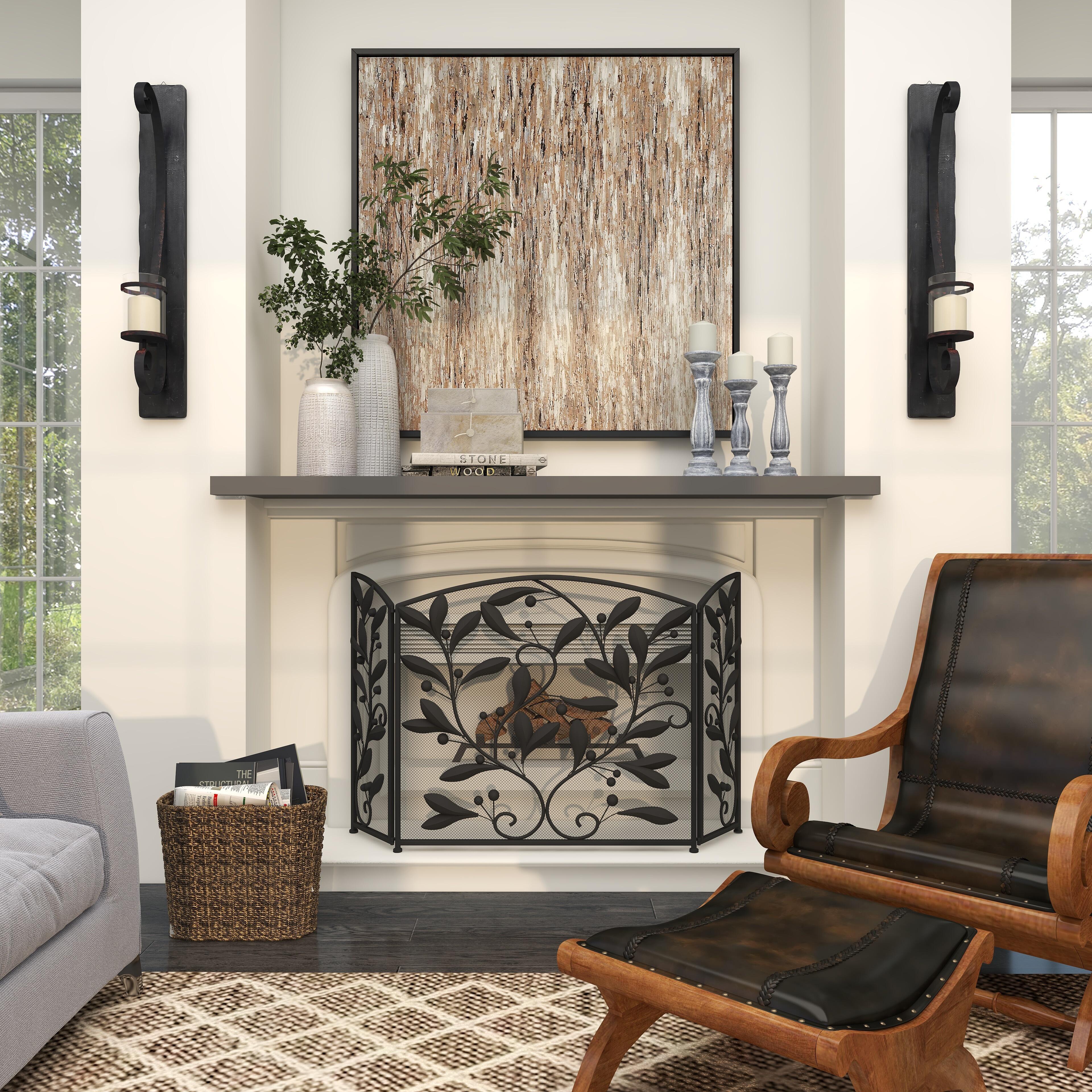 Bayberry Lane Pillar Decorative Candle Holder (Set Of 3), Gray, large