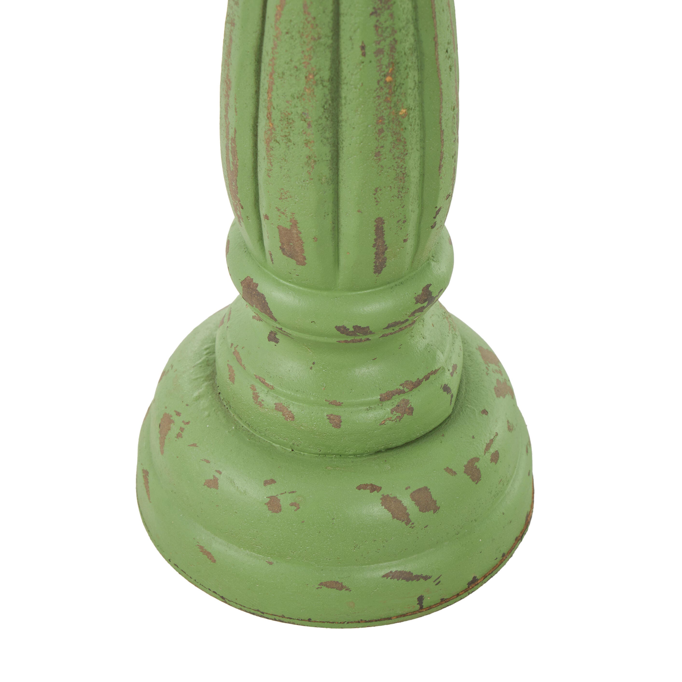 Bayberry Lane Pillar Decorative Candle Holder (Set Of 3), Green, large