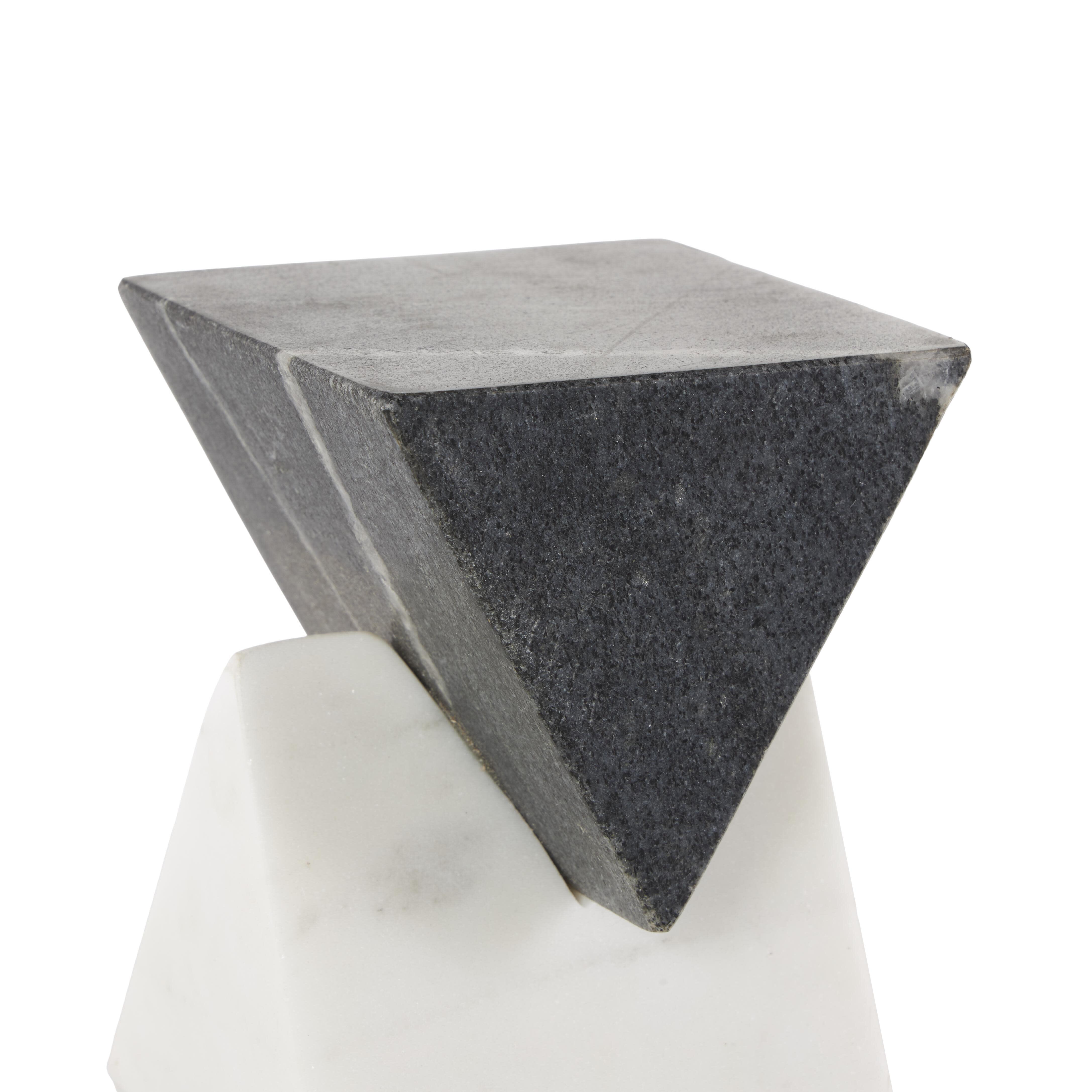 Bayberry Lane Pyramid Decorative Sculpture, , large