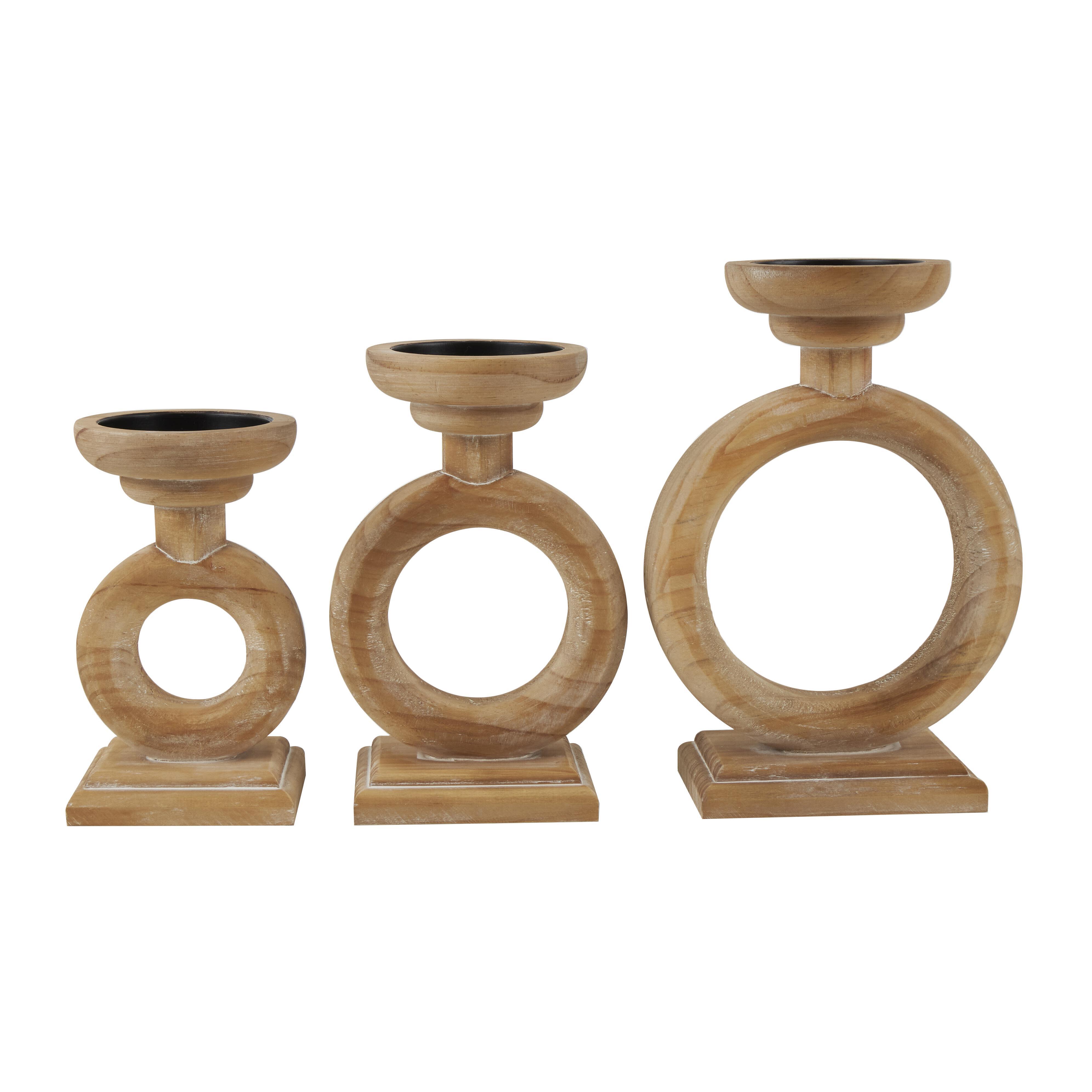 Bayberry Lane Ring Decorative Candle Holder (Set Of 3), , large