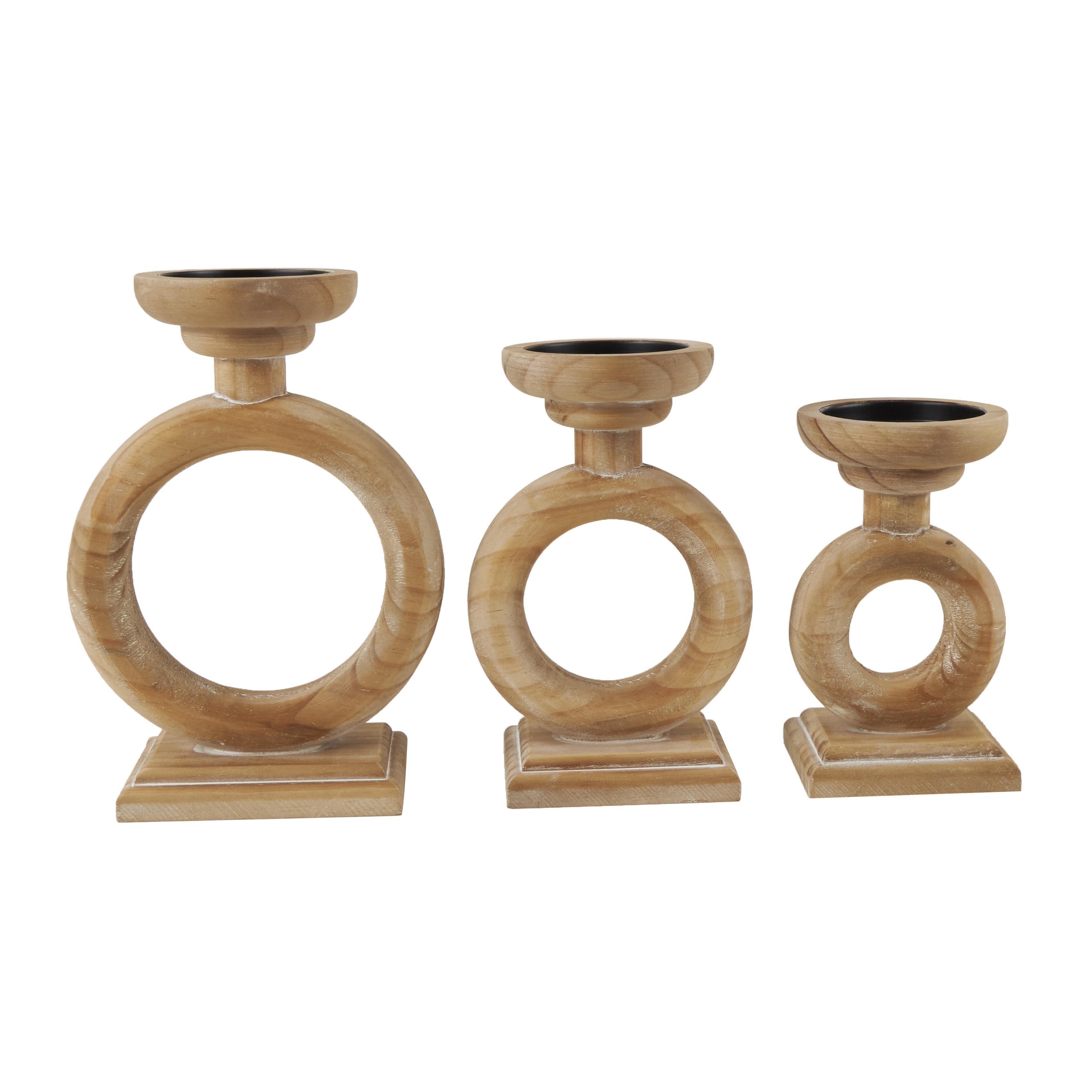 Bayberry Lane Ring Decorative Candle Holder (Set Of 3), , large