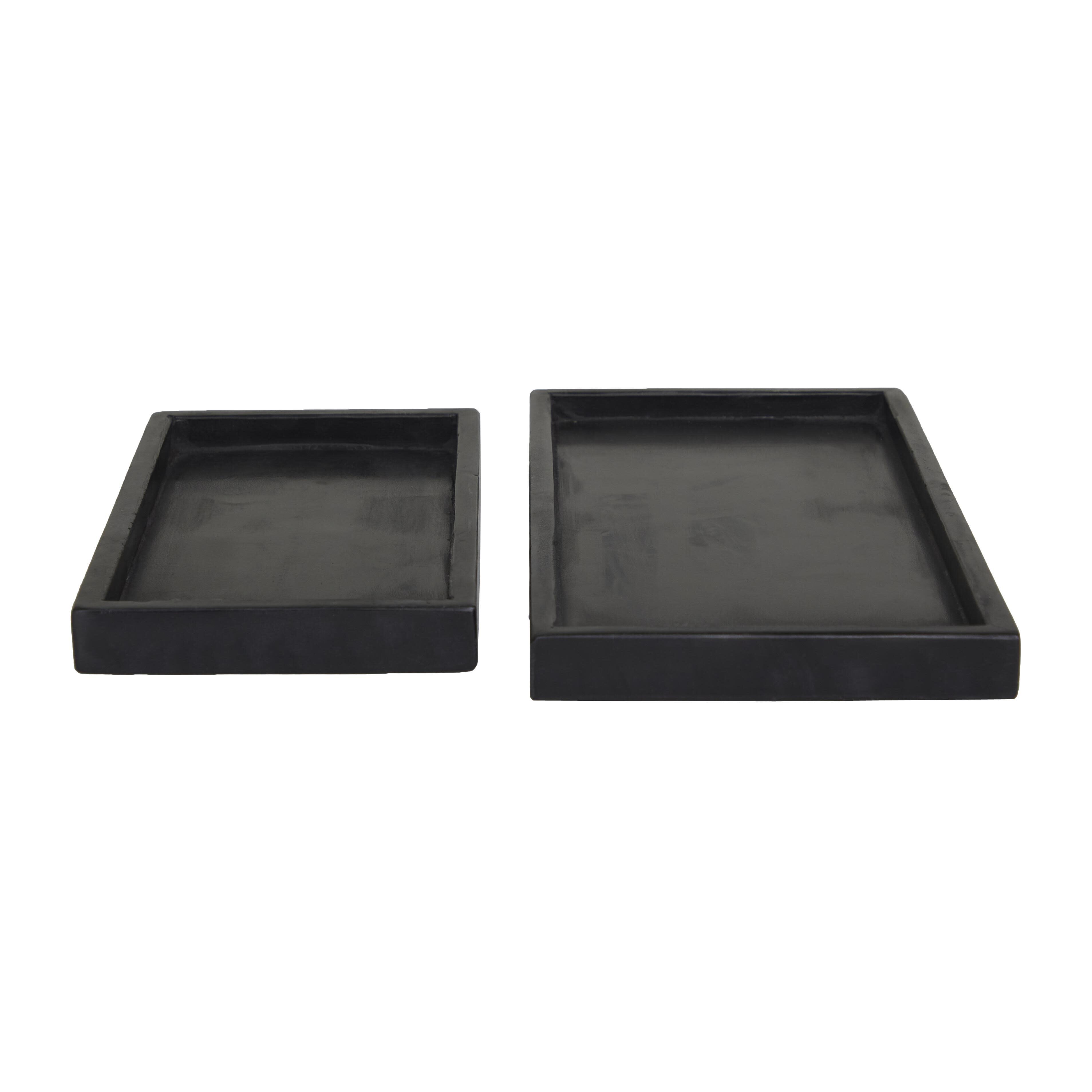 CosmoLiving by Cosmopolitan Slim Decor Tray (Set Of 2), , large